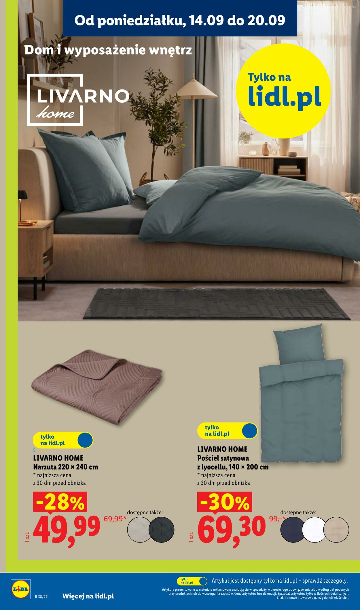 Gazetka Lidl 14.09.2026 - 19.09.2026