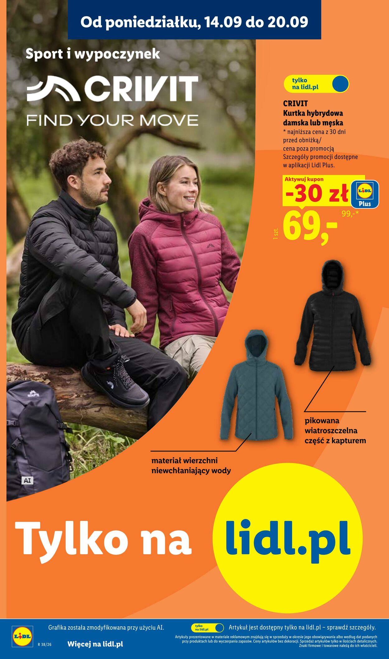 Gazetka Lidl 14.09.2026 - 19.09.2026