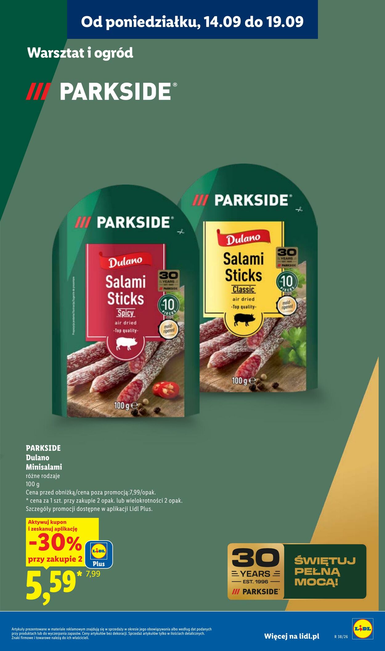 Gazetka Lidl 14.09.2026 - 19.09.2026