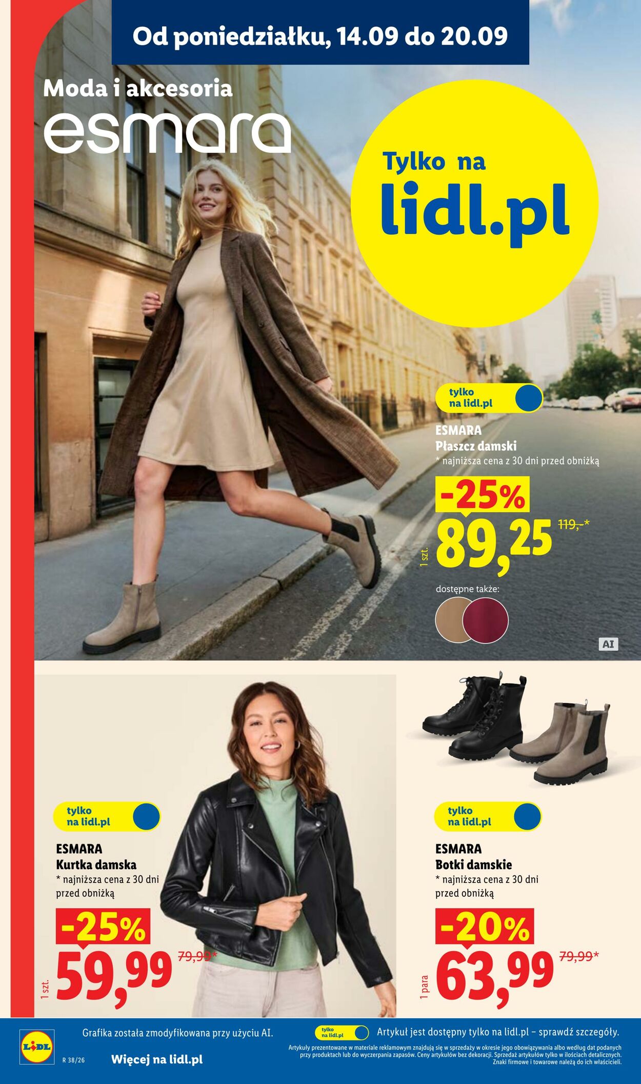 Gazetka Lidl 14.09.2026 - 19.09.2026