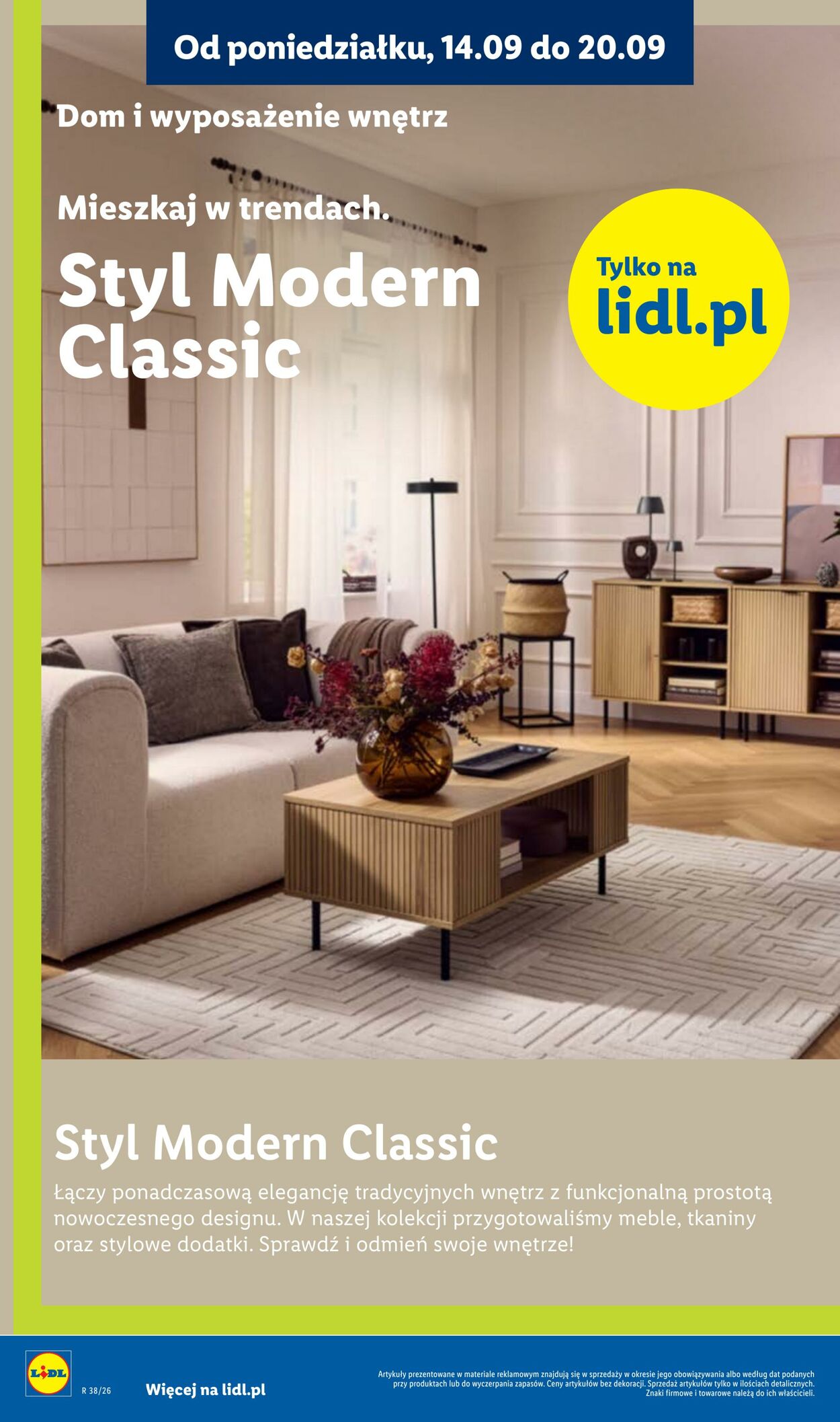 Gazetka Lidl 14.09.2026 - 19.09.2026