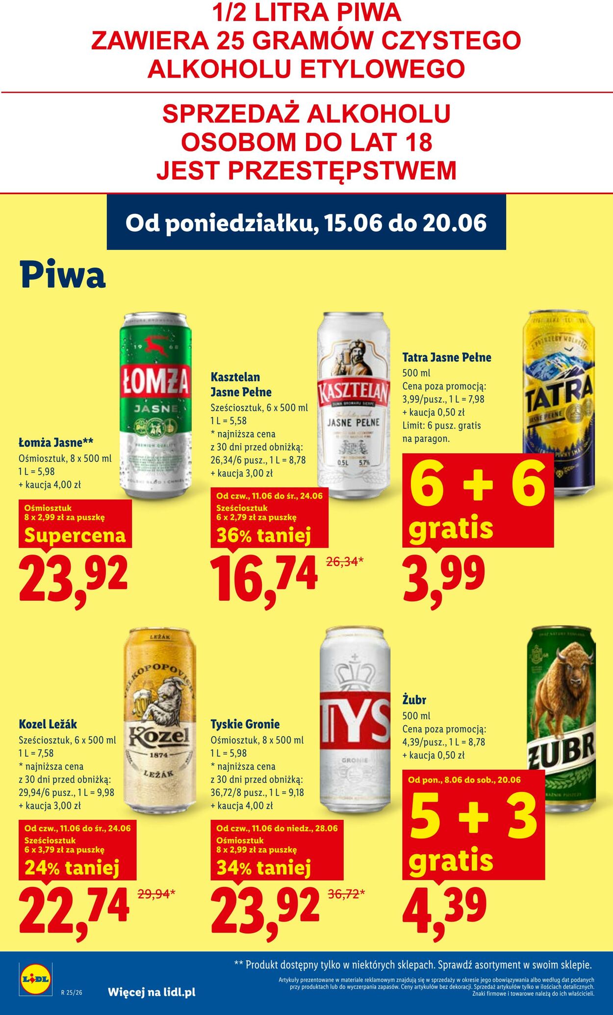 Gazetka Lidl 15.06.2026 - 17.06.2026