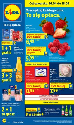 Gazetka Lidl 16.04.2026 - 18.04.2026