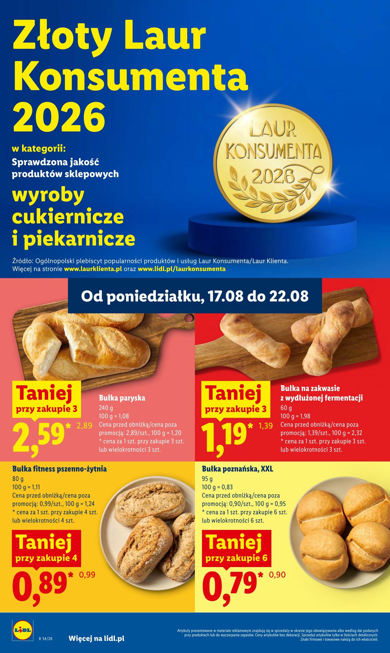 Gazetka Lidl 17.08.2026 - 19.08.2026