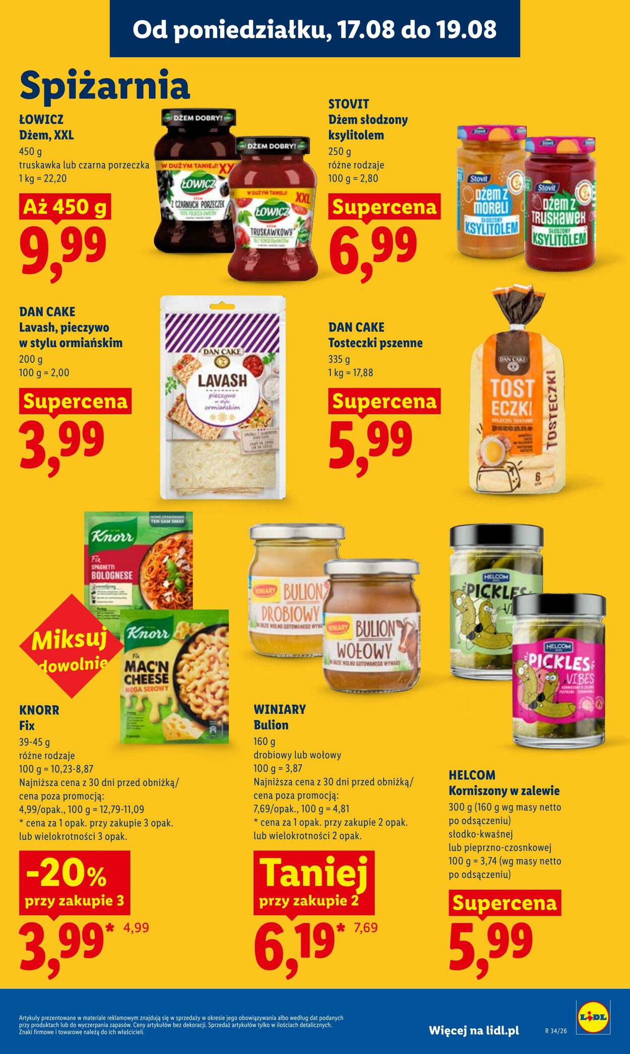 Gazetka Lidl 17.08.2026 - 19.08.2026