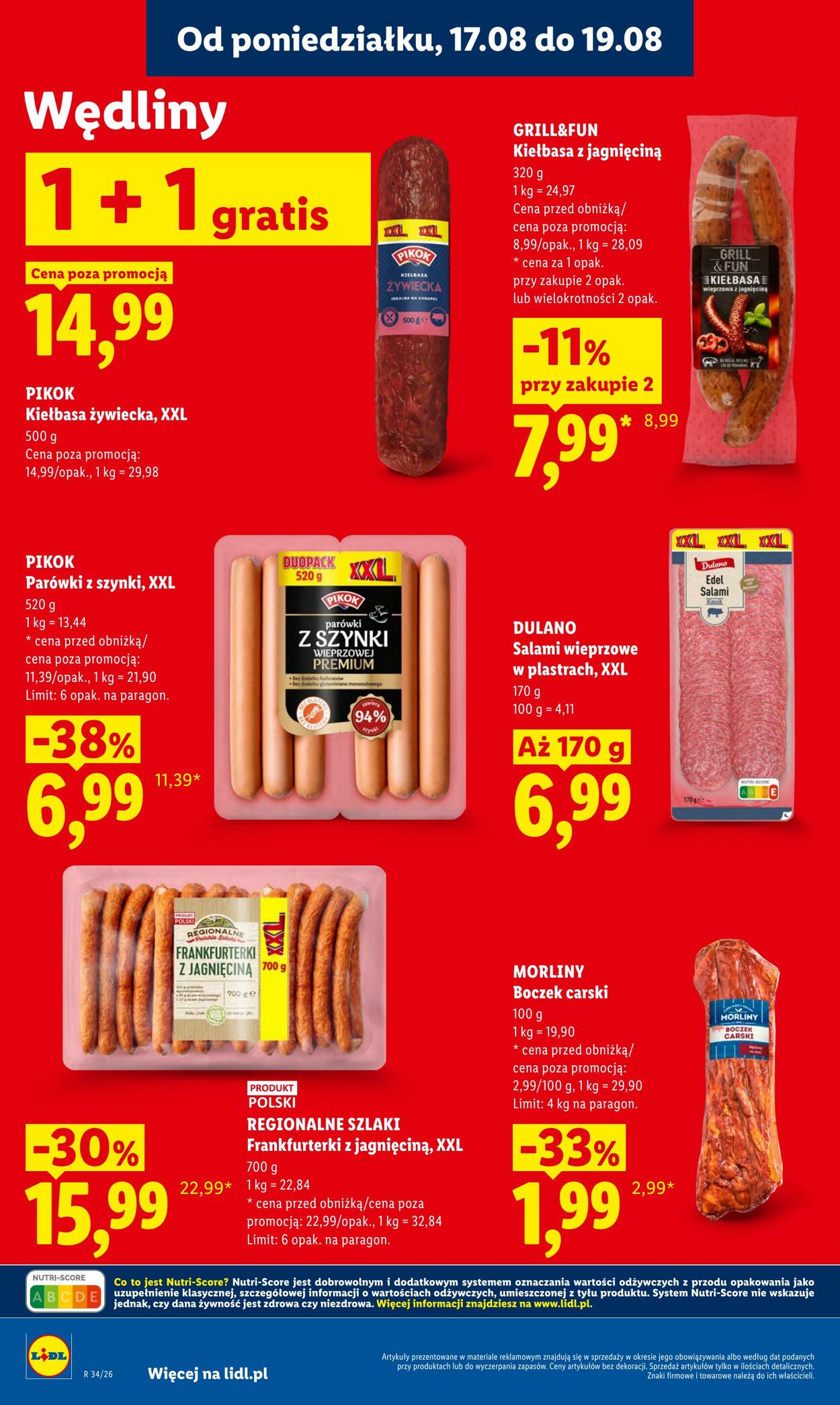 Gazetka Lidl 17.08.2026 - 19.08.2026