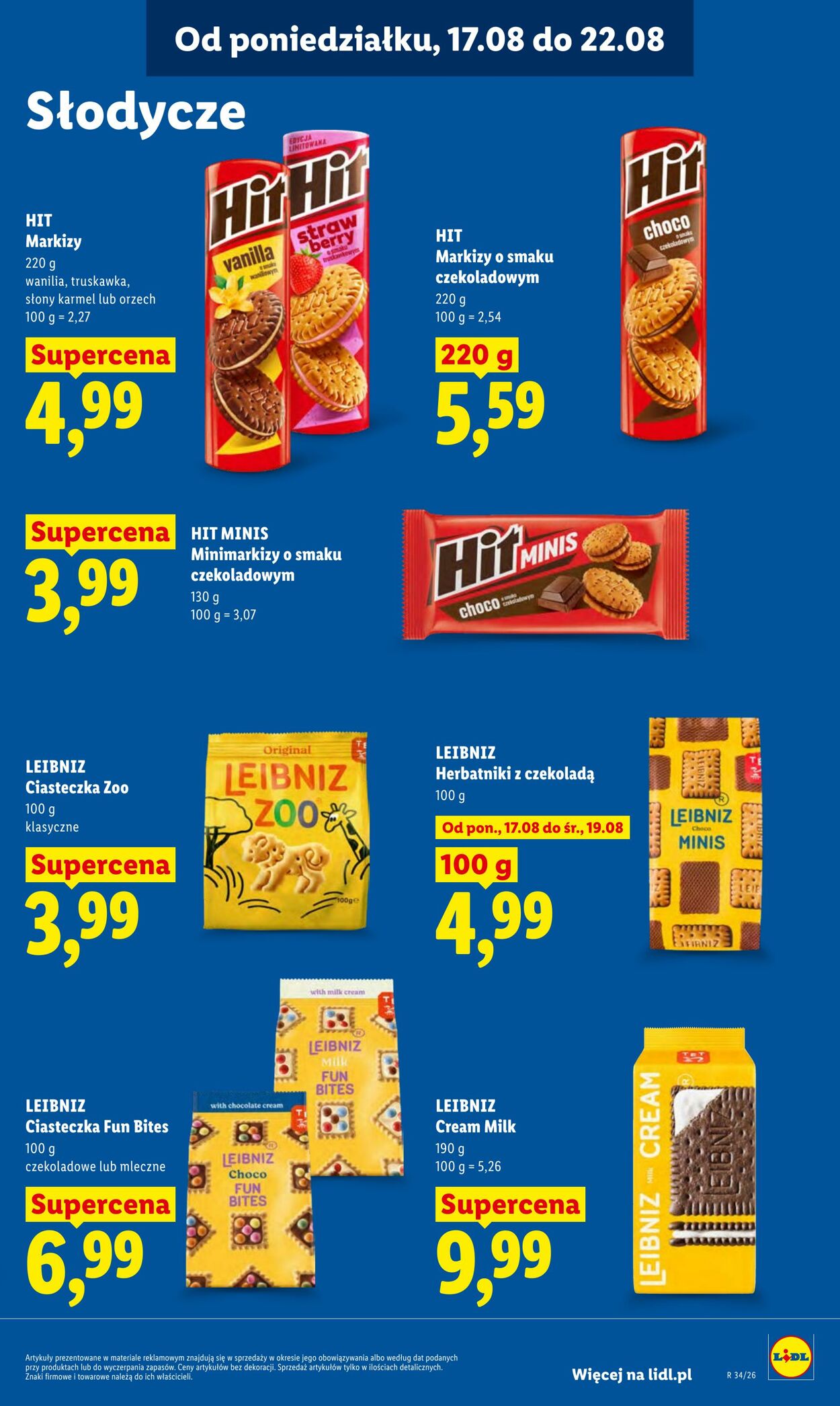 Gazetka Lidl 17.08.2026 - 19.08.2026