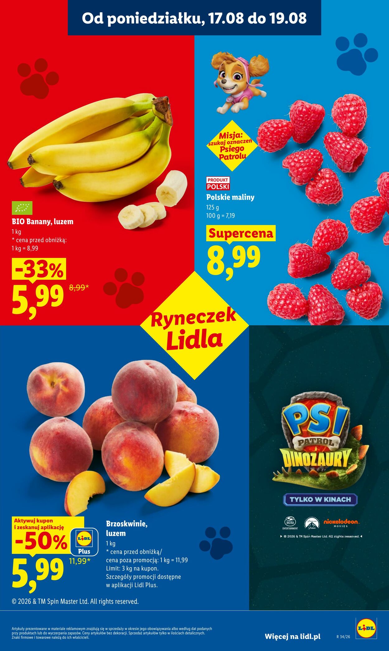 Gazetka Lidl 17.08.2026 - 19.08.2026