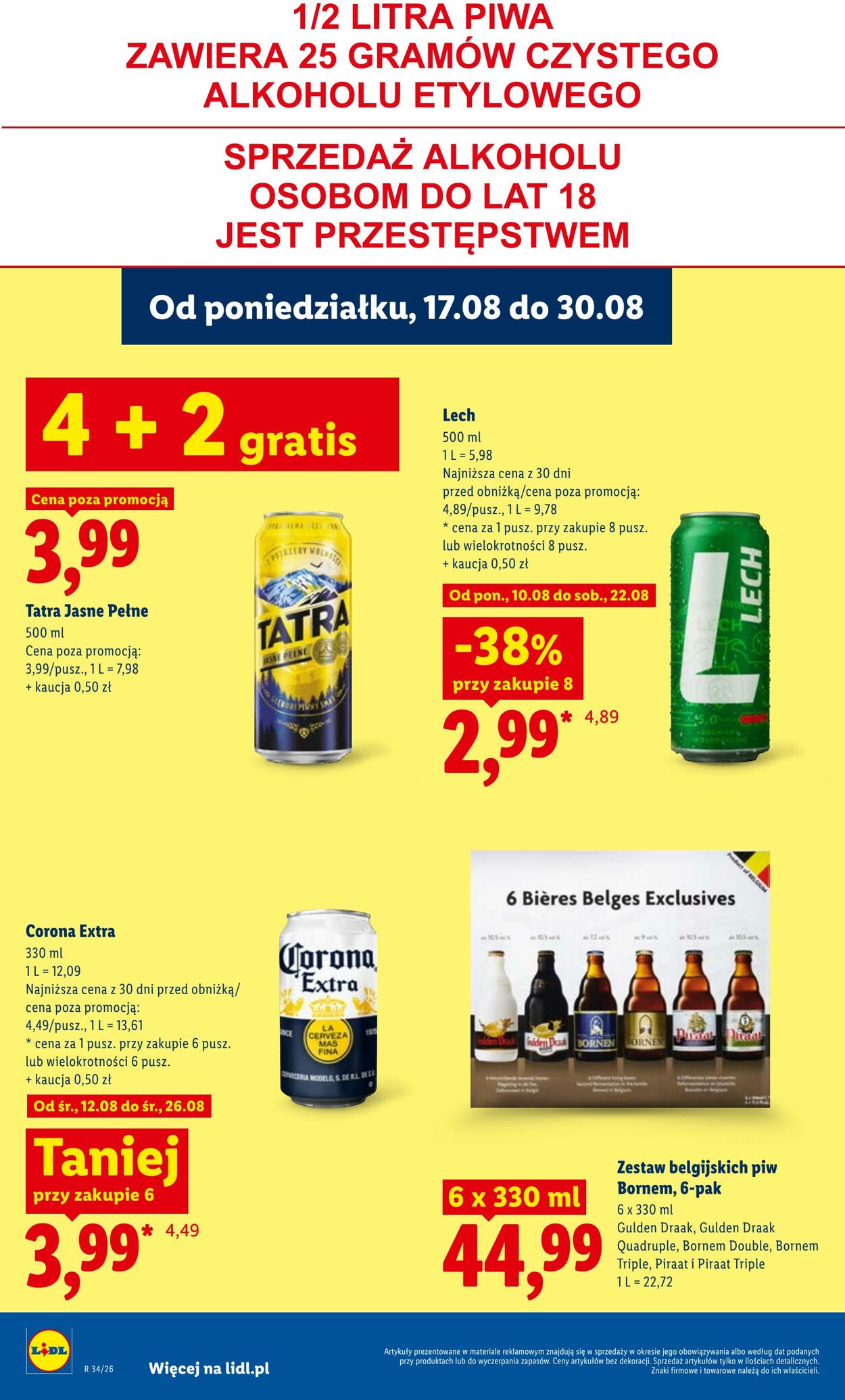 Gazetka Lidl 17.08.2026 - 19.08.2026