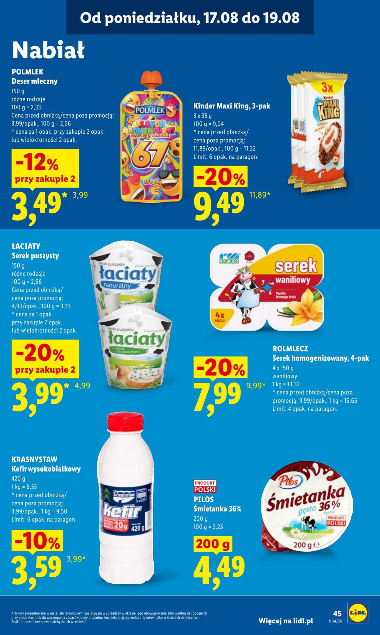 Gazetka Lidl 17.08.2026 - 19.08.2026