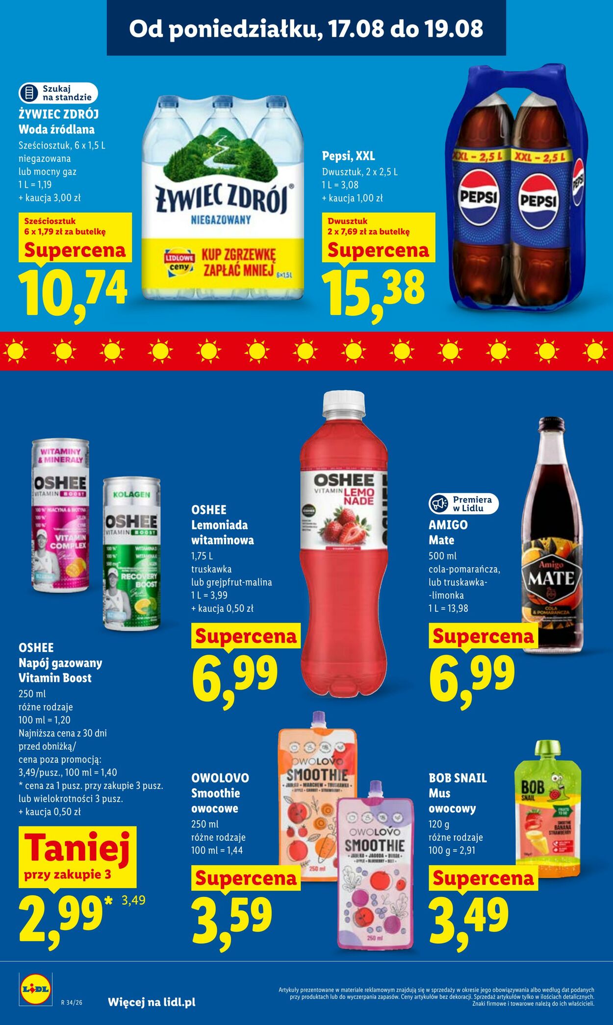 Gazetka Lidl 17.08.2026 - 19.08.2026