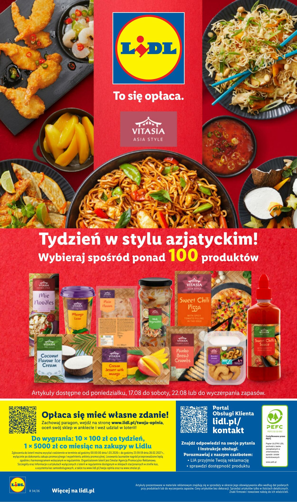 Gazetka Lidl 17.08.2026 - 22.08.2026