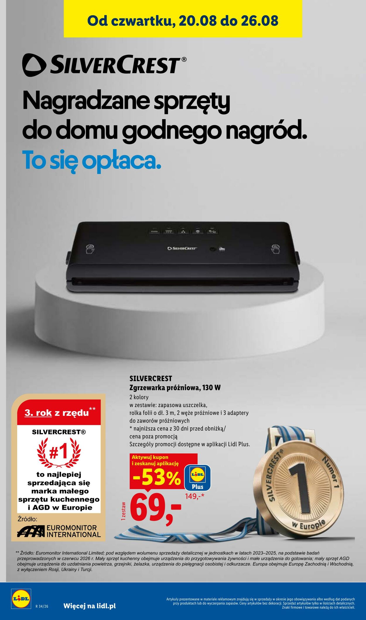 Gazetka Lidl 17.08.2026 - 22.08.2026