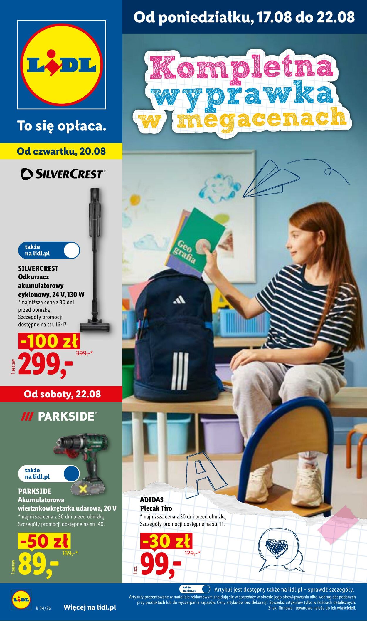 Gazetka Lidl 17.08.2026 - 22.08.2026