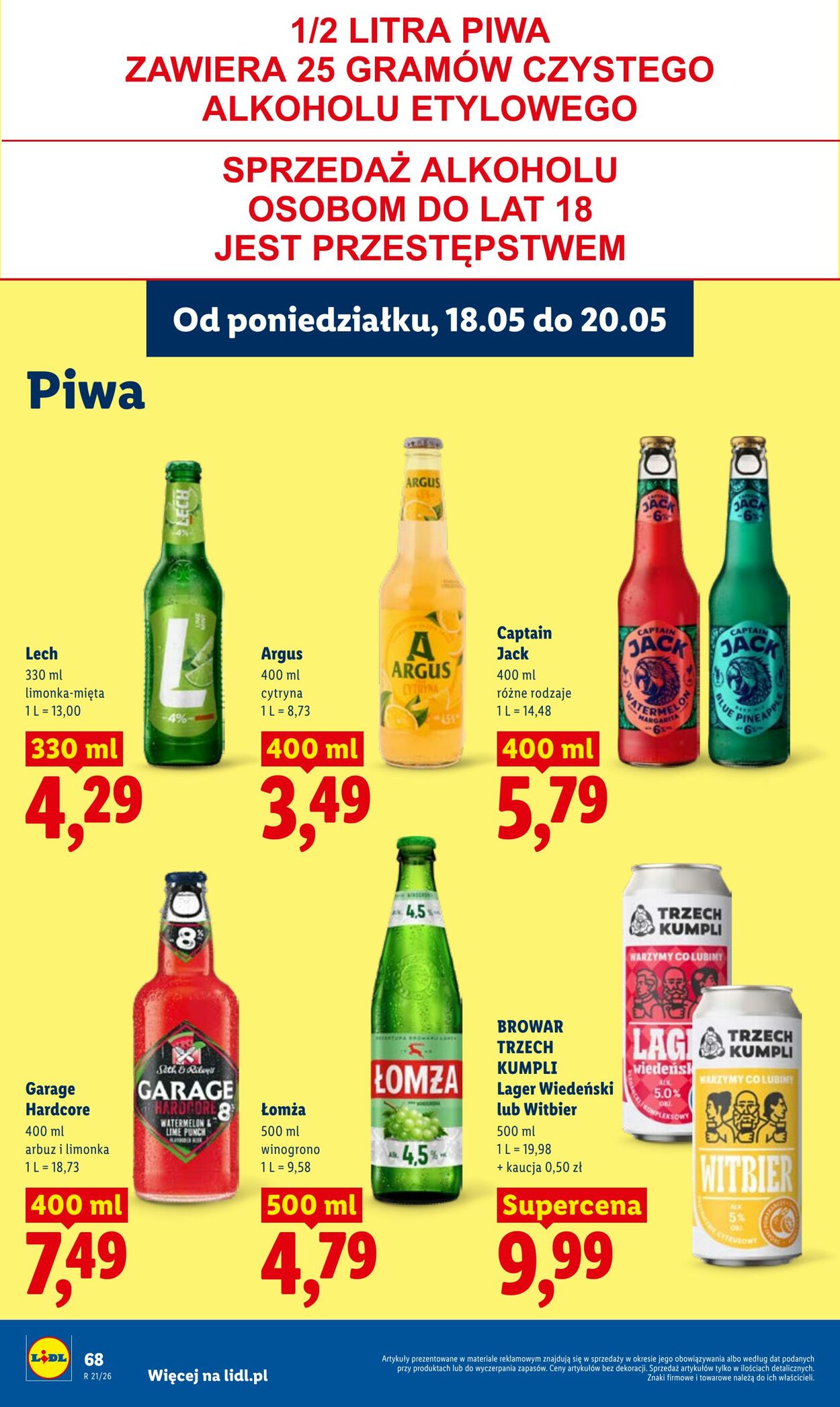 Gazetka Lidl 18.05.2026 - 20.05.2026