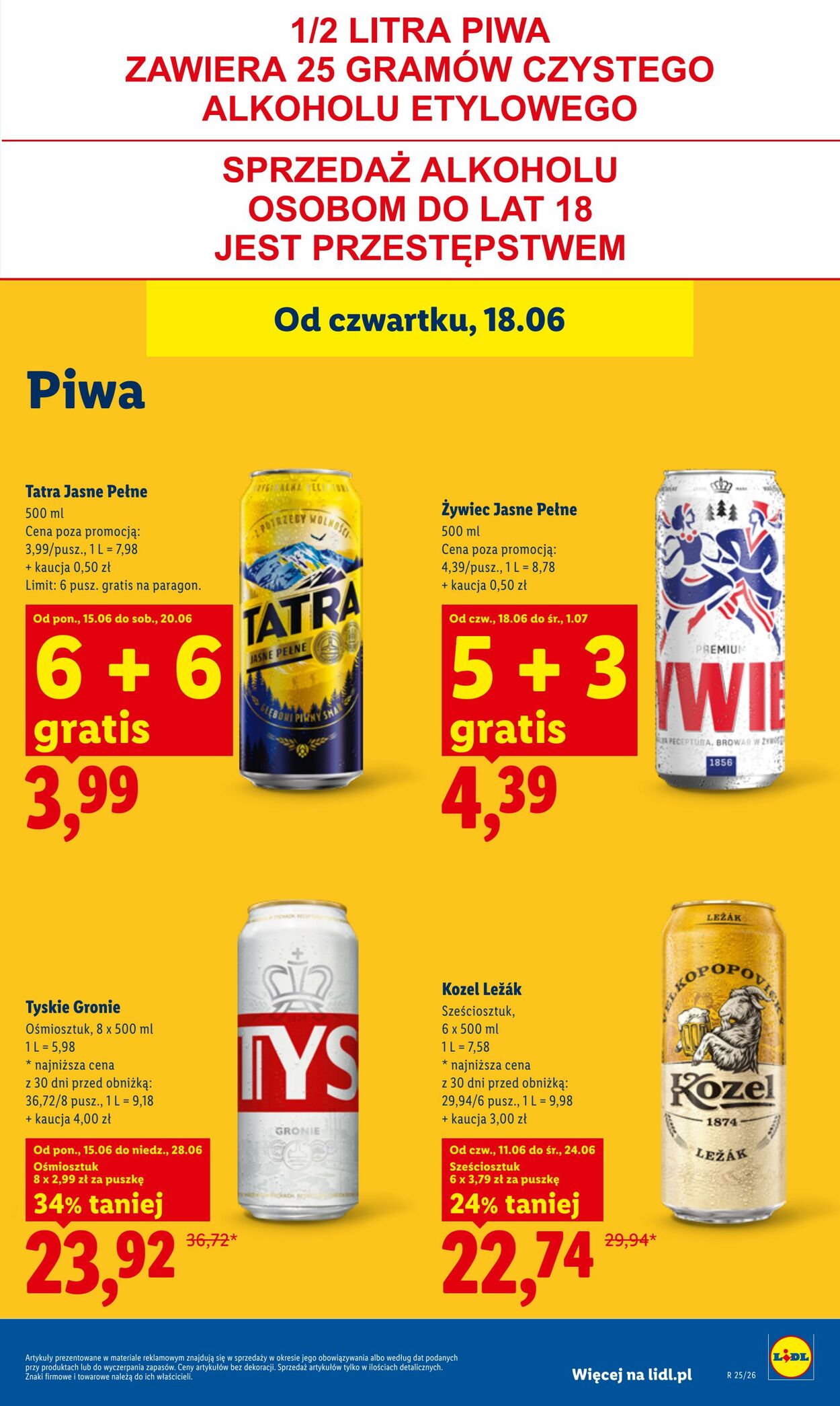 Gazetka Lidl 18.06.2026 - 20.06.2026