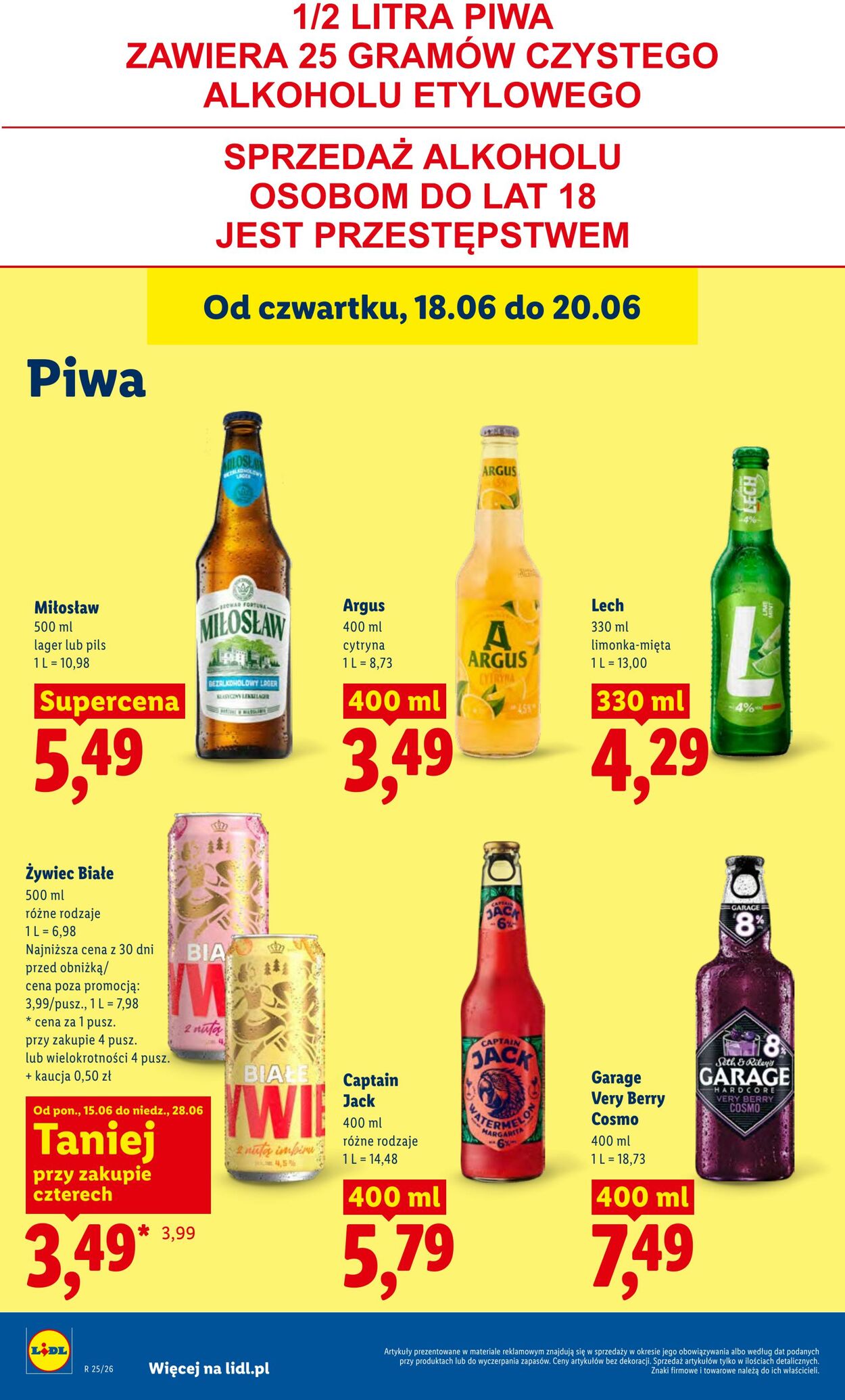 Gazetka Lidl 18.06.2026 - 20.06.2026