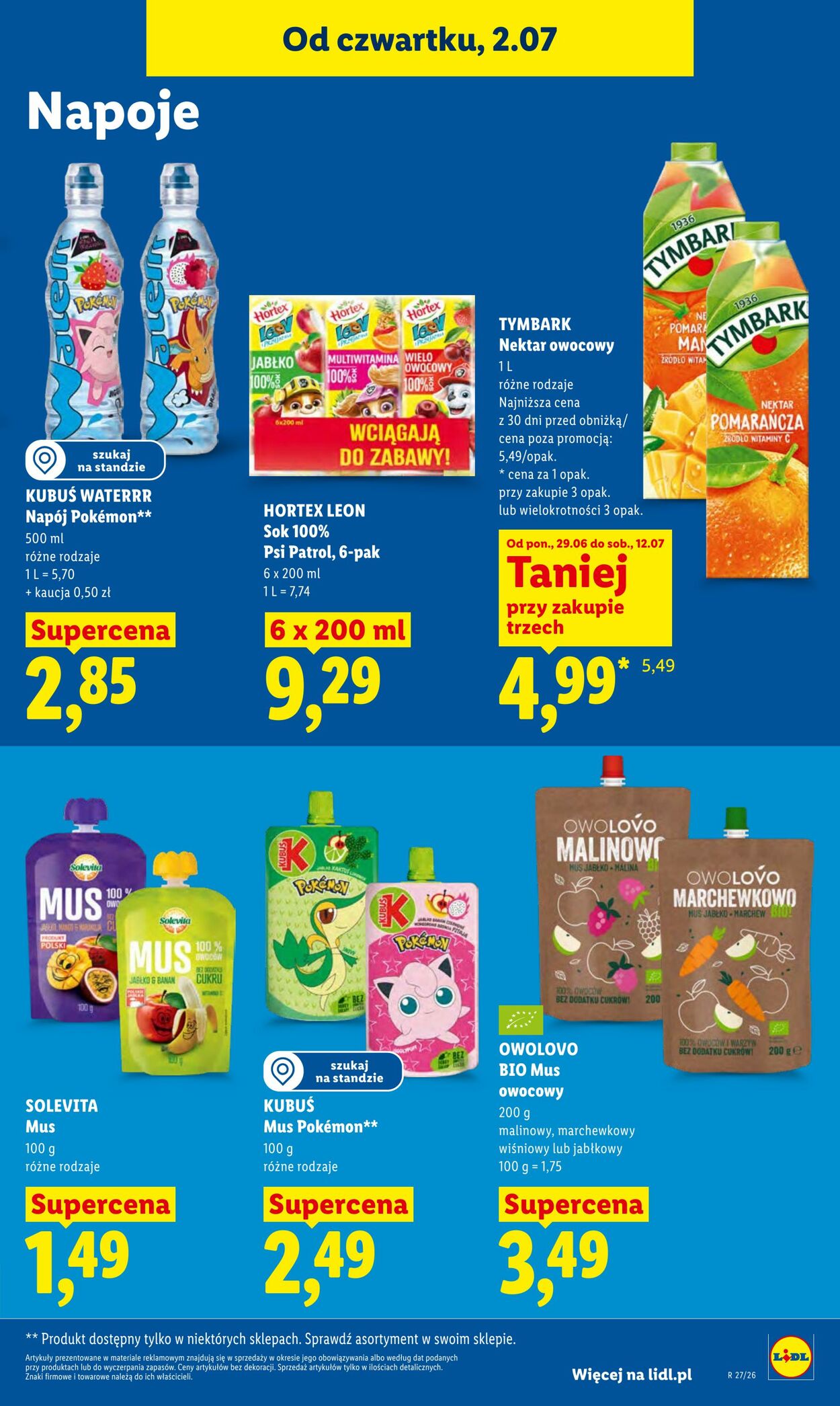 Gazetka Lidl 02.07.2026 - 04.07.2026
