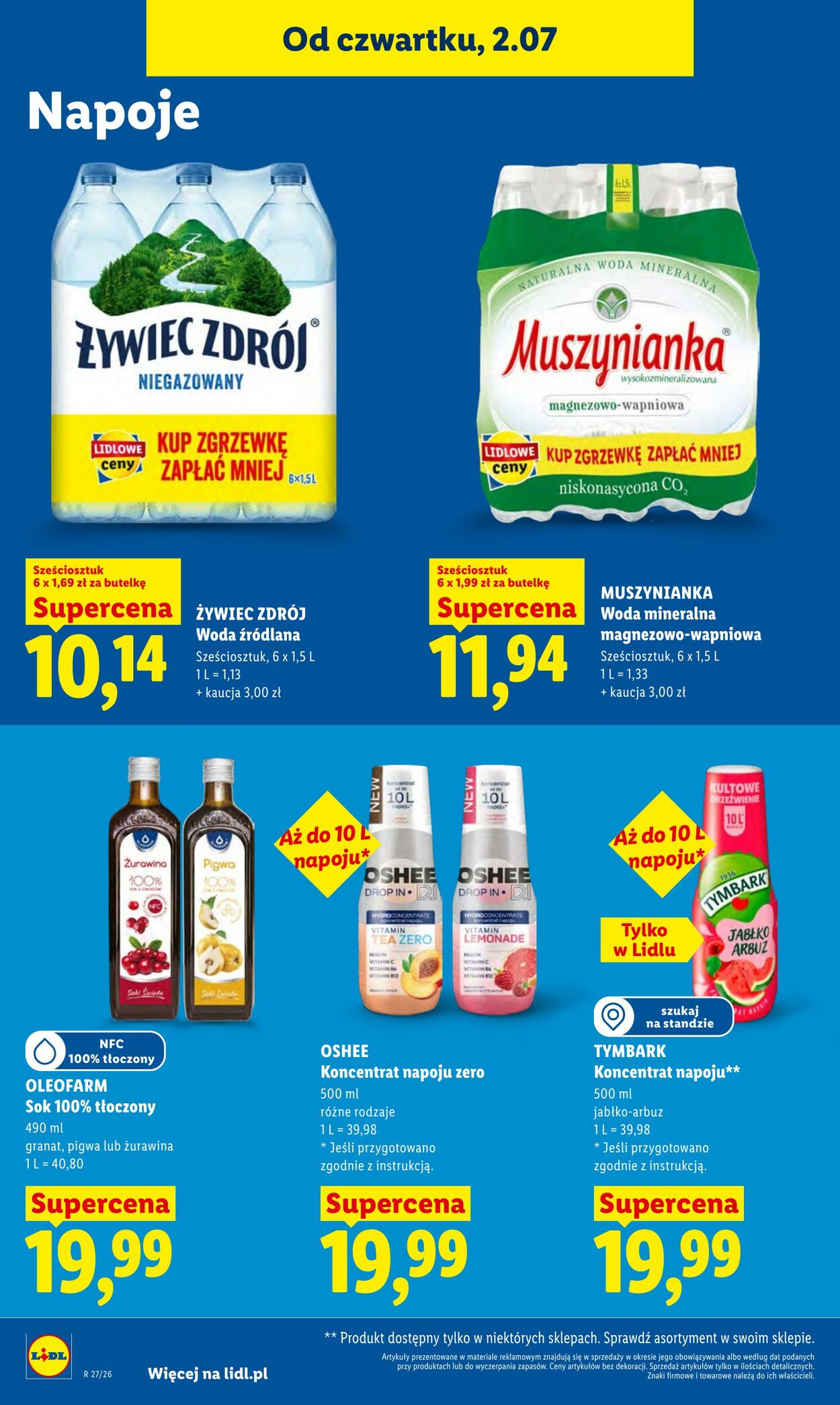 Gazetka Lidl 02.07.2026 - 04.07.2026