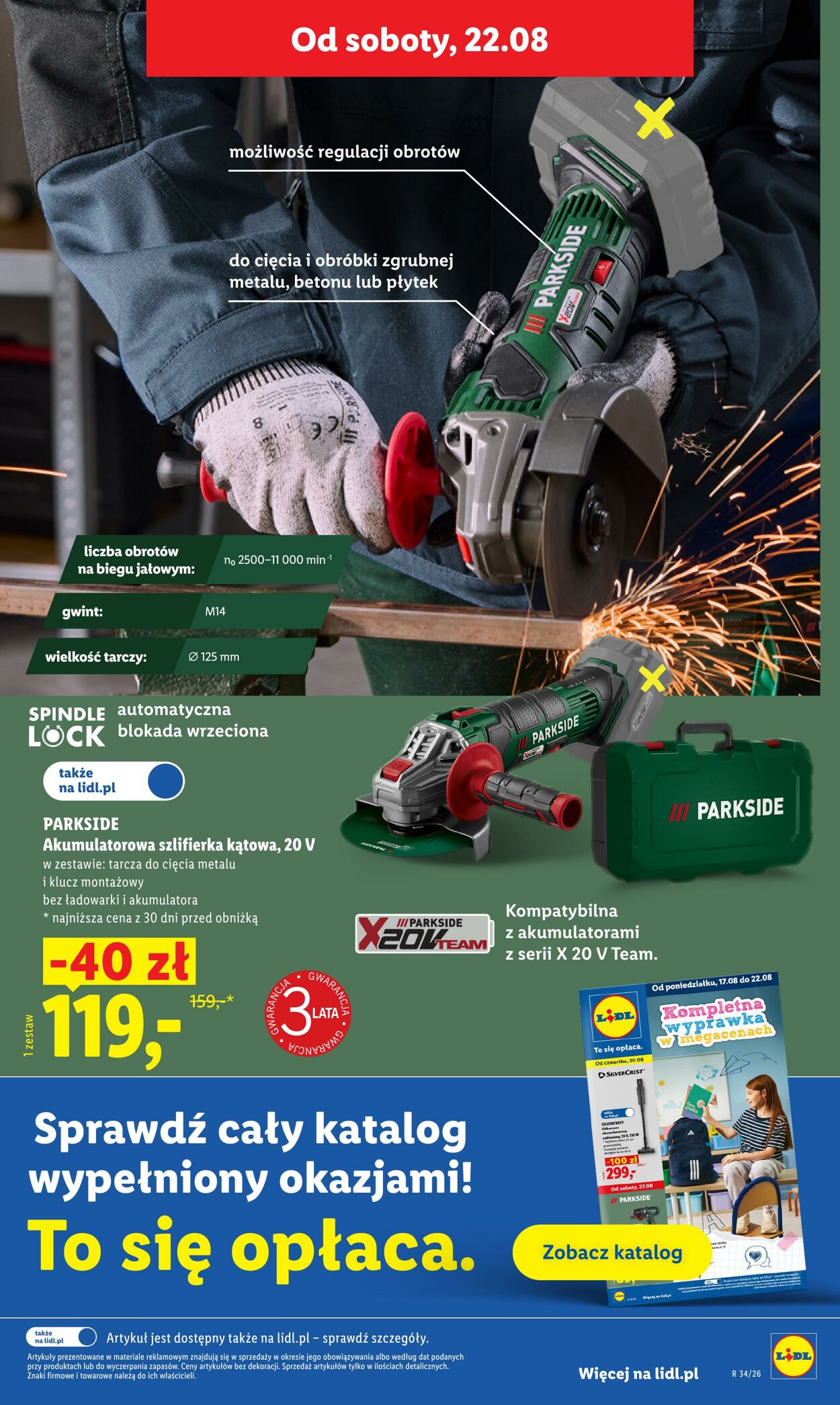 Gazetka Lidl 20.08.2026 - 22.08.2026