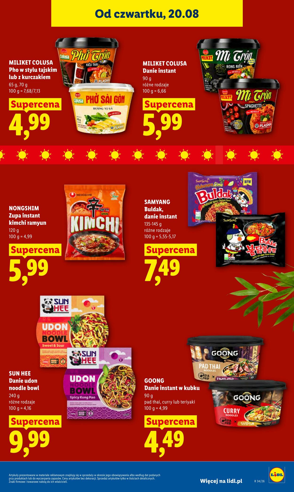 Gazetka Lidl 20.08.2026 - 22.08.2026