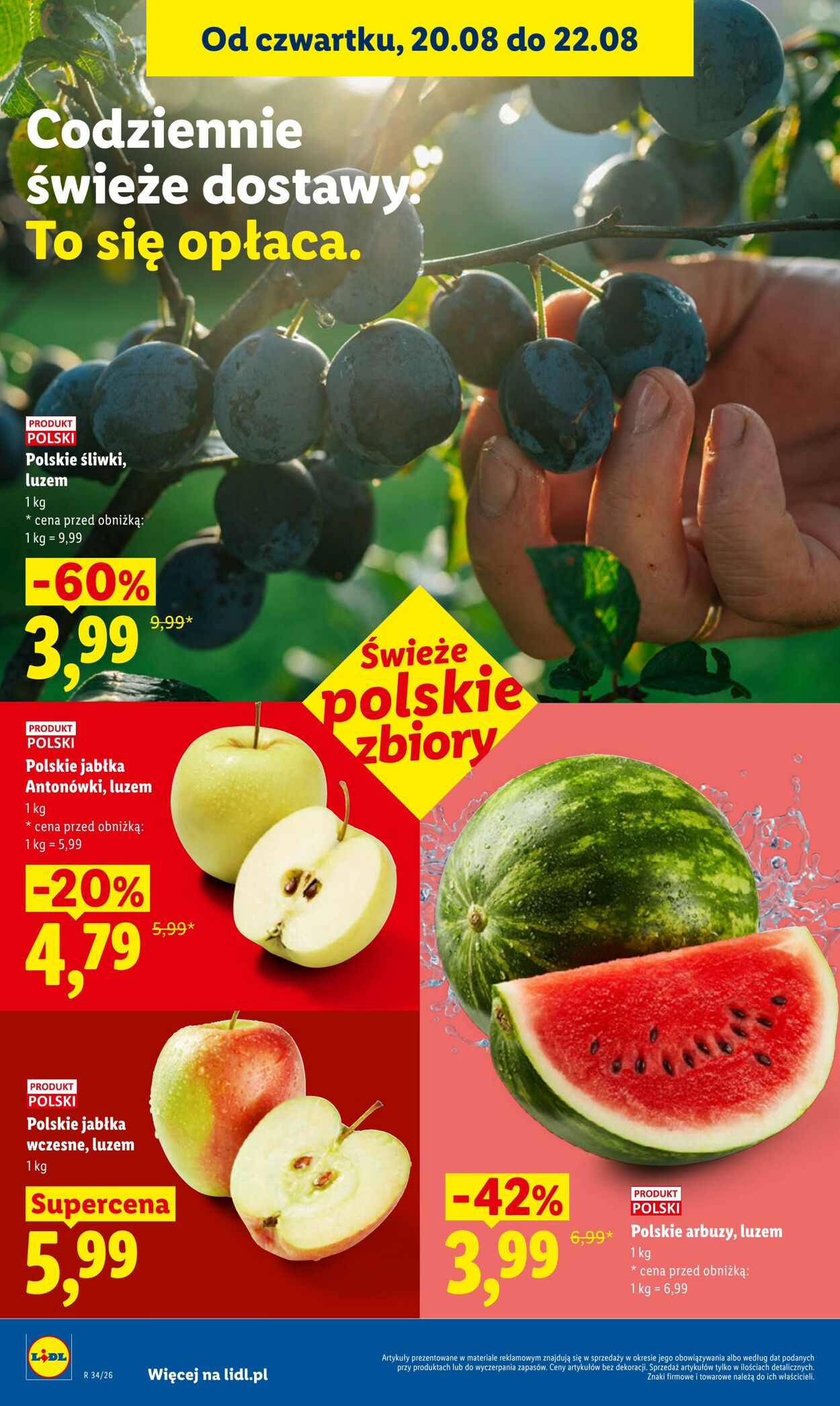 Gazetka Lidl 20.08.2026 - 22.08.2026