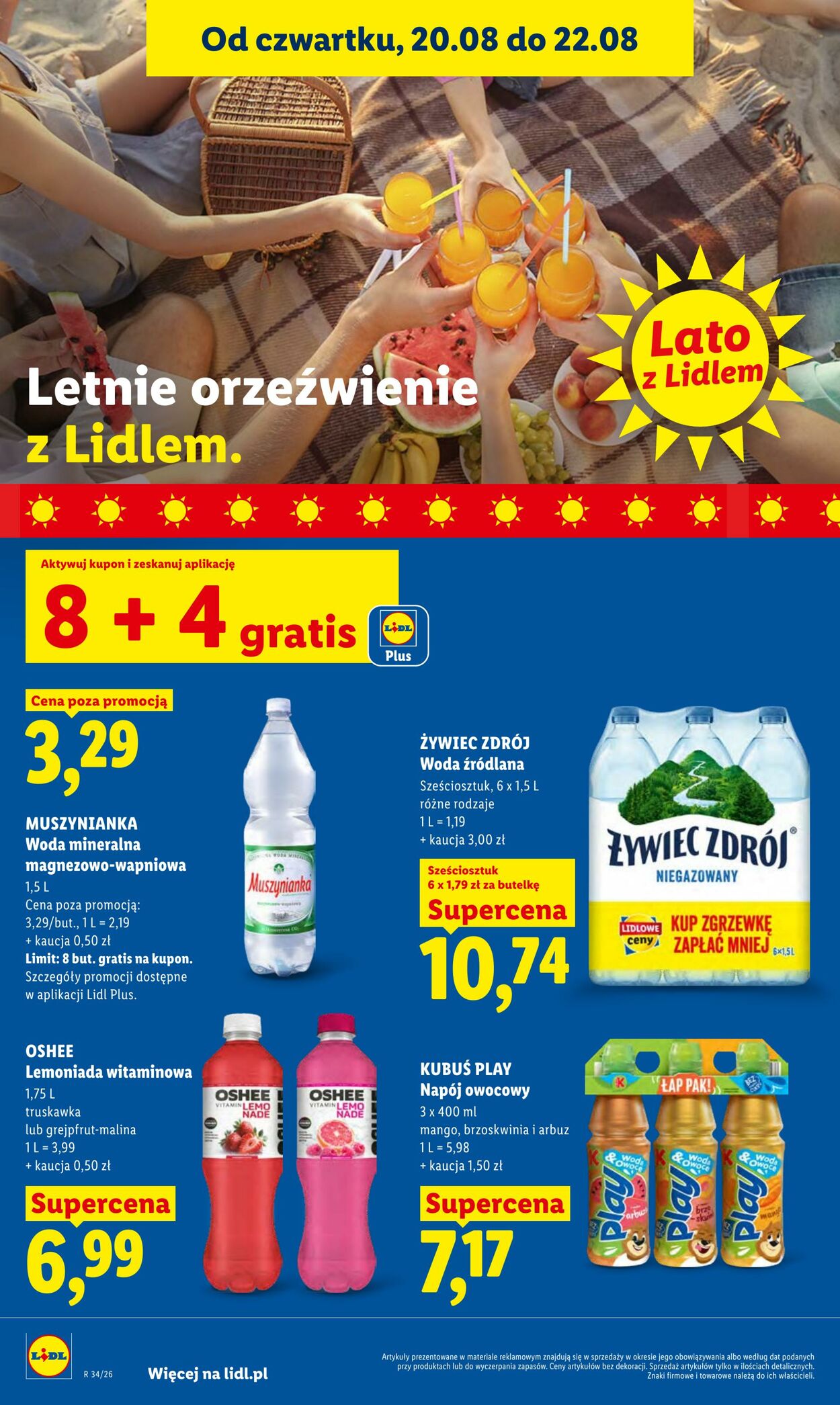 Gazetka Lidl 20.08.2026 - 22.08.2026