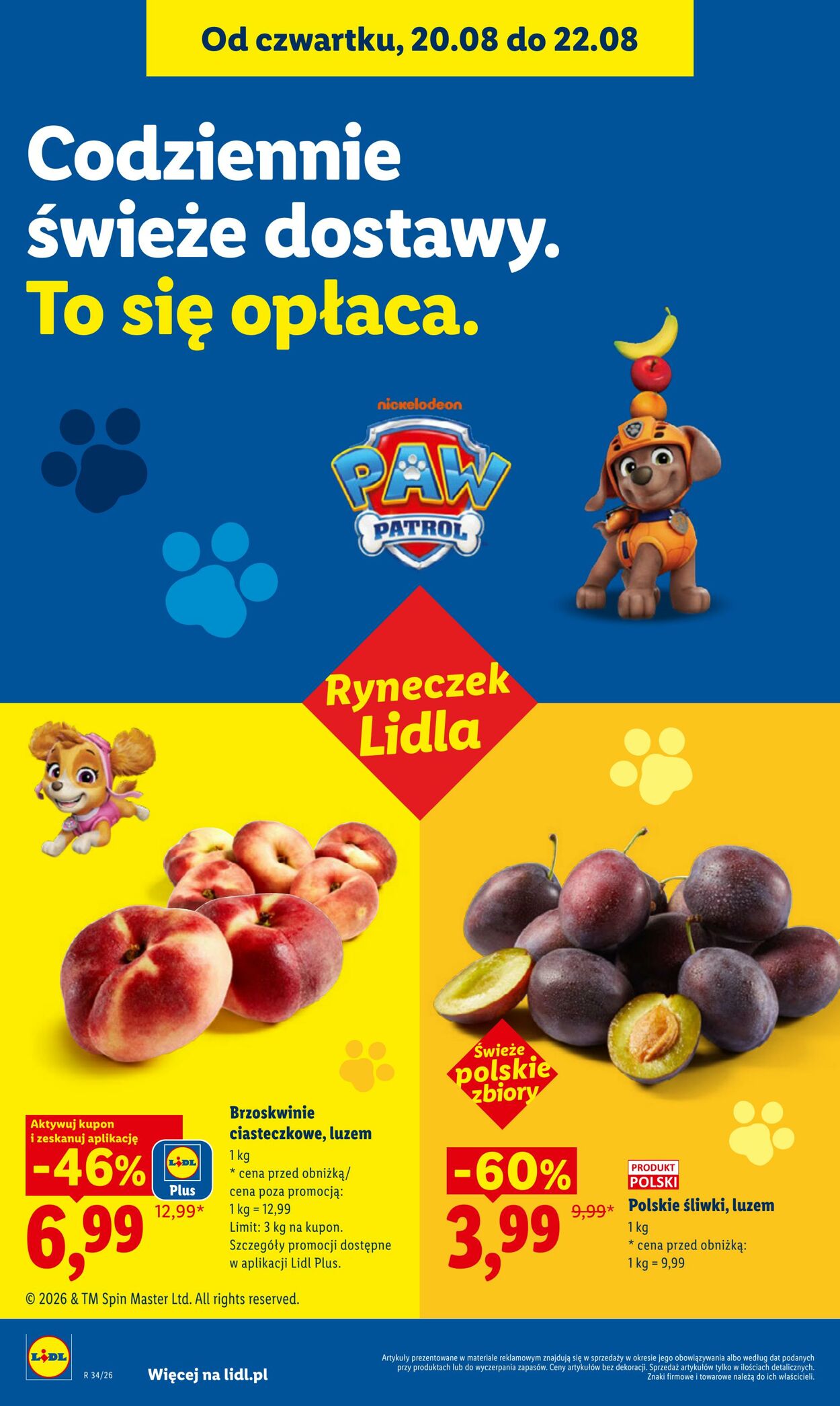 Gazetka Lidl 20.08.2026 - 22.08.2026