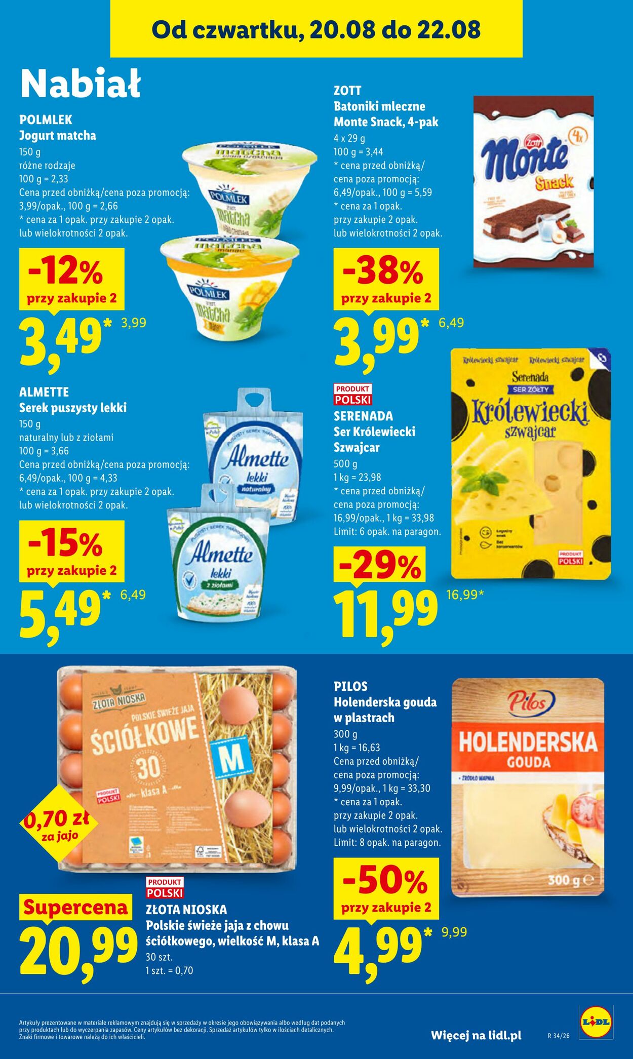 Gazetka Lidl 20.08.2026 - 22.08.2026