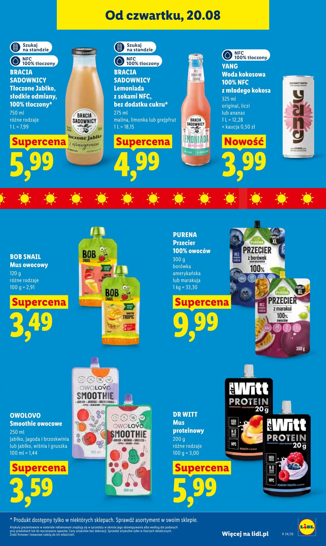 Gazetka Lidl 20.08.2026 - 22.08.2026