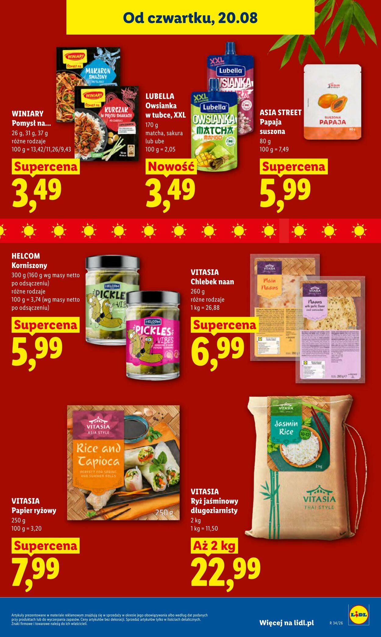 Gazetka Lidl 20.08.2026 - 22.08.2026