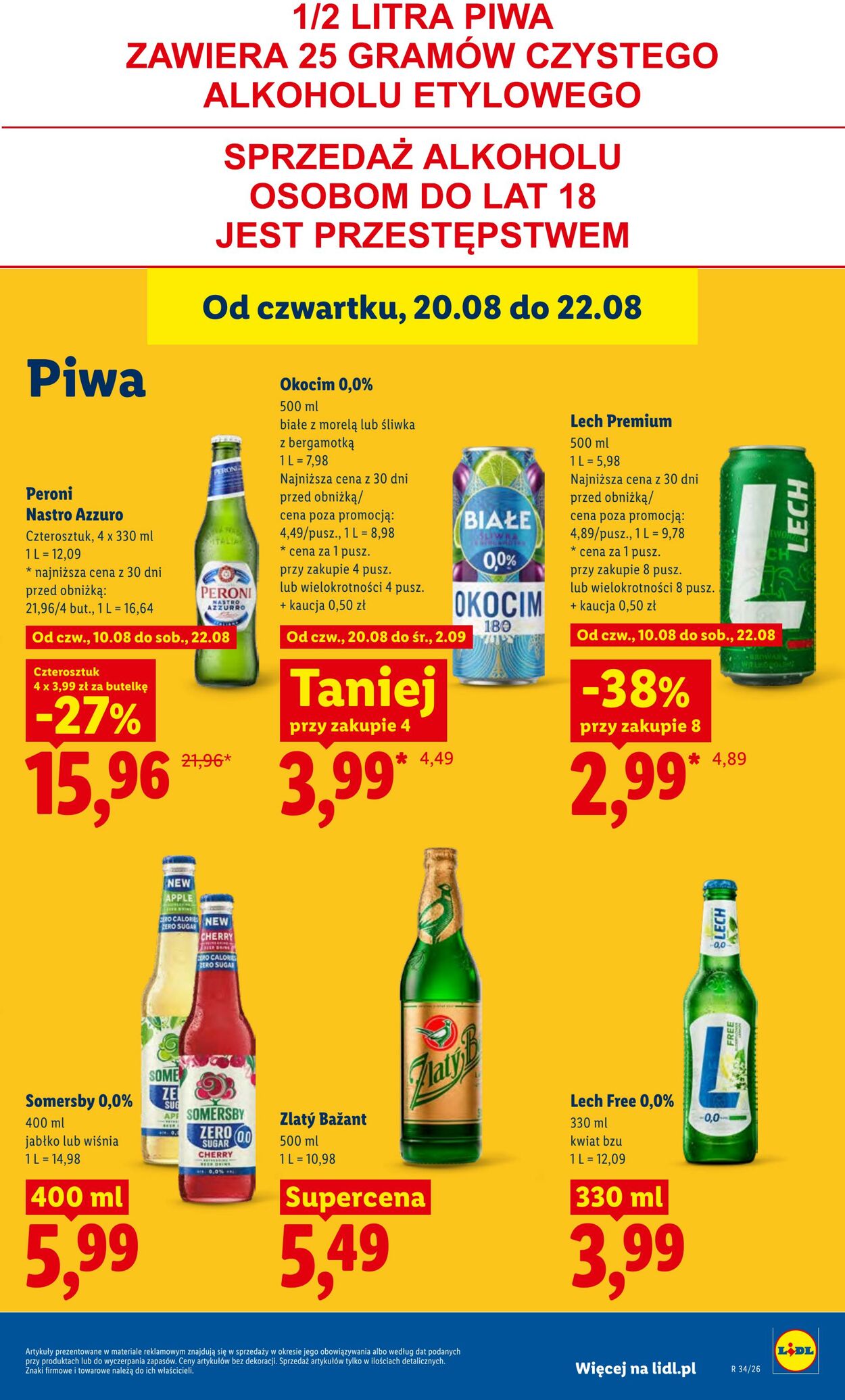 Gazetka Lidl 20.08.2026 - 22.08.2026