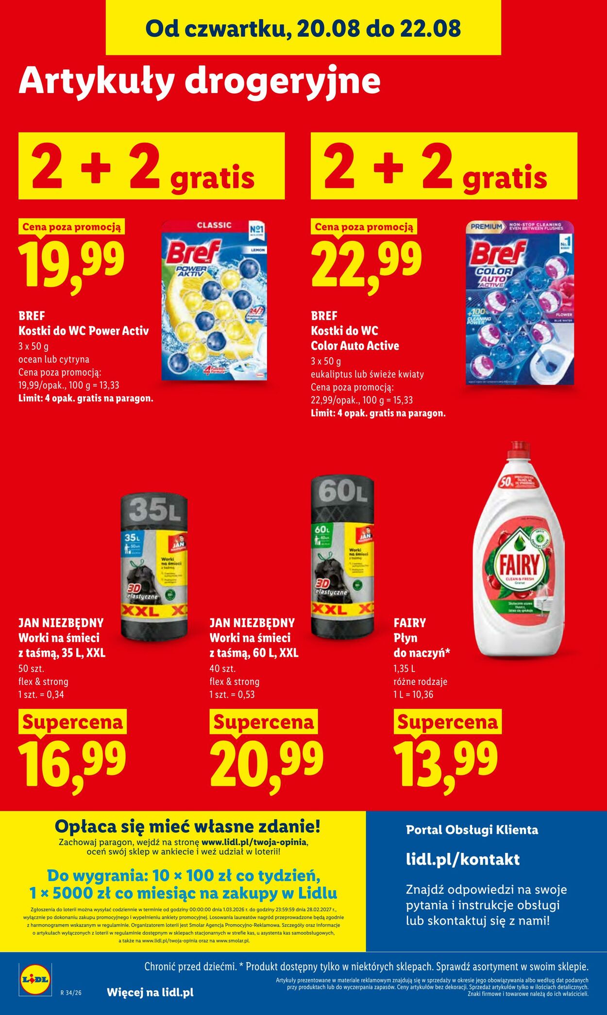 Gazetka Lidl 20.08.2026 - 22.08.2026