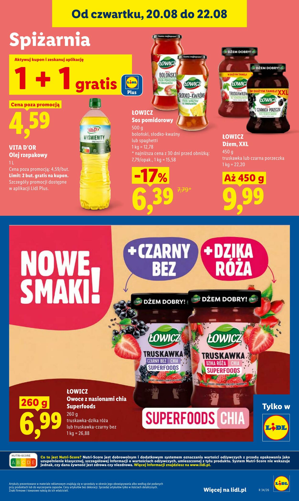 Gazetka Lidl 20.08.2026 - 22.08.2026