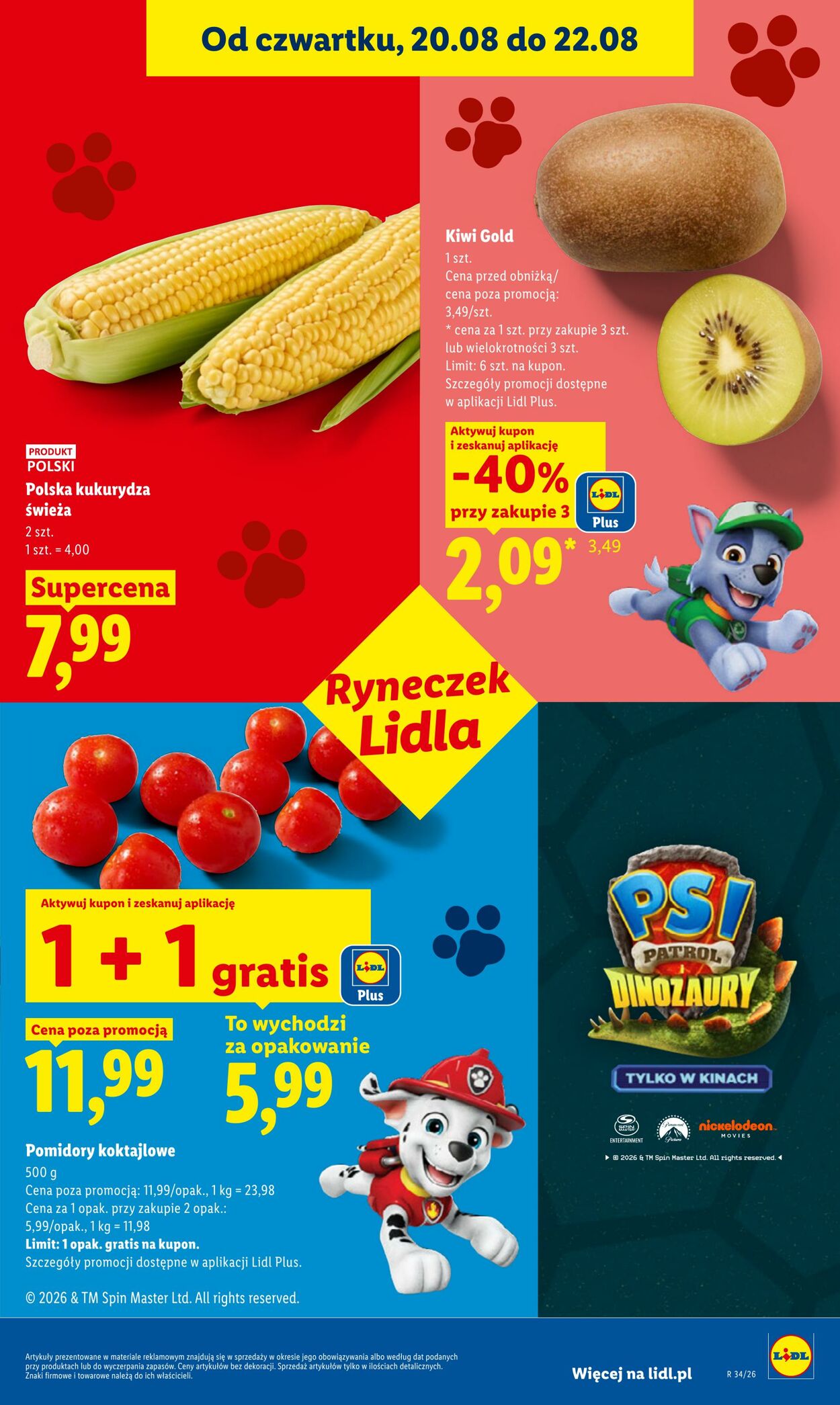Gazetka Lidl 20.08.2026 - 22.08.2026