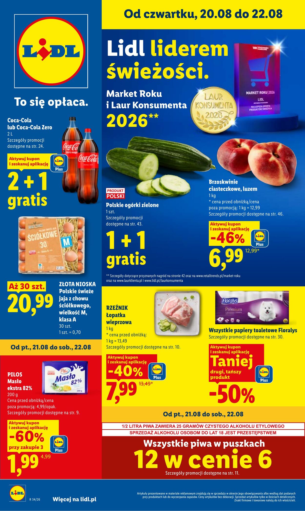 Gazetka Lidl 20.08.2026 - 22.08.2026