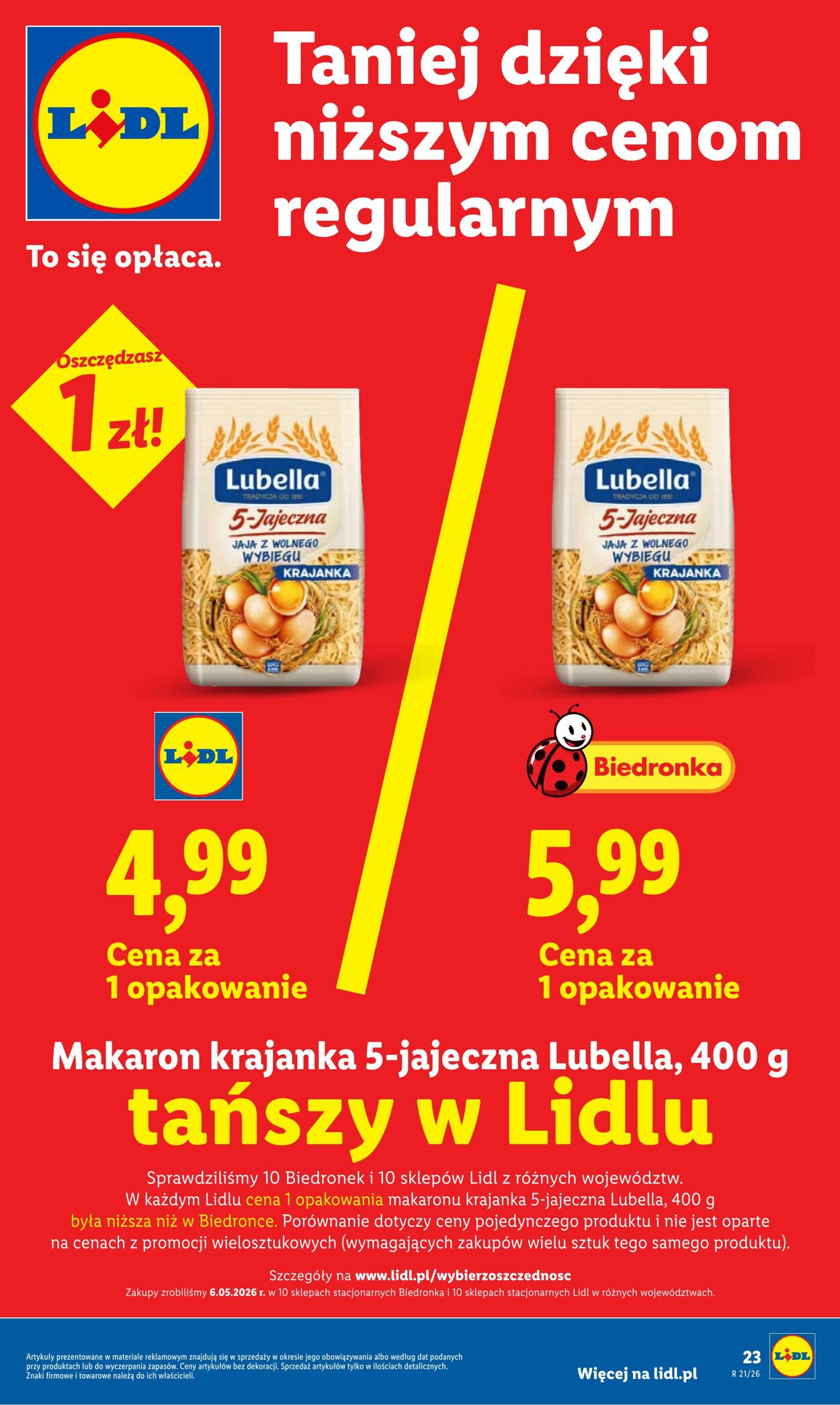 Gazetka Lidl 21.05.2026 - 23.05.2026