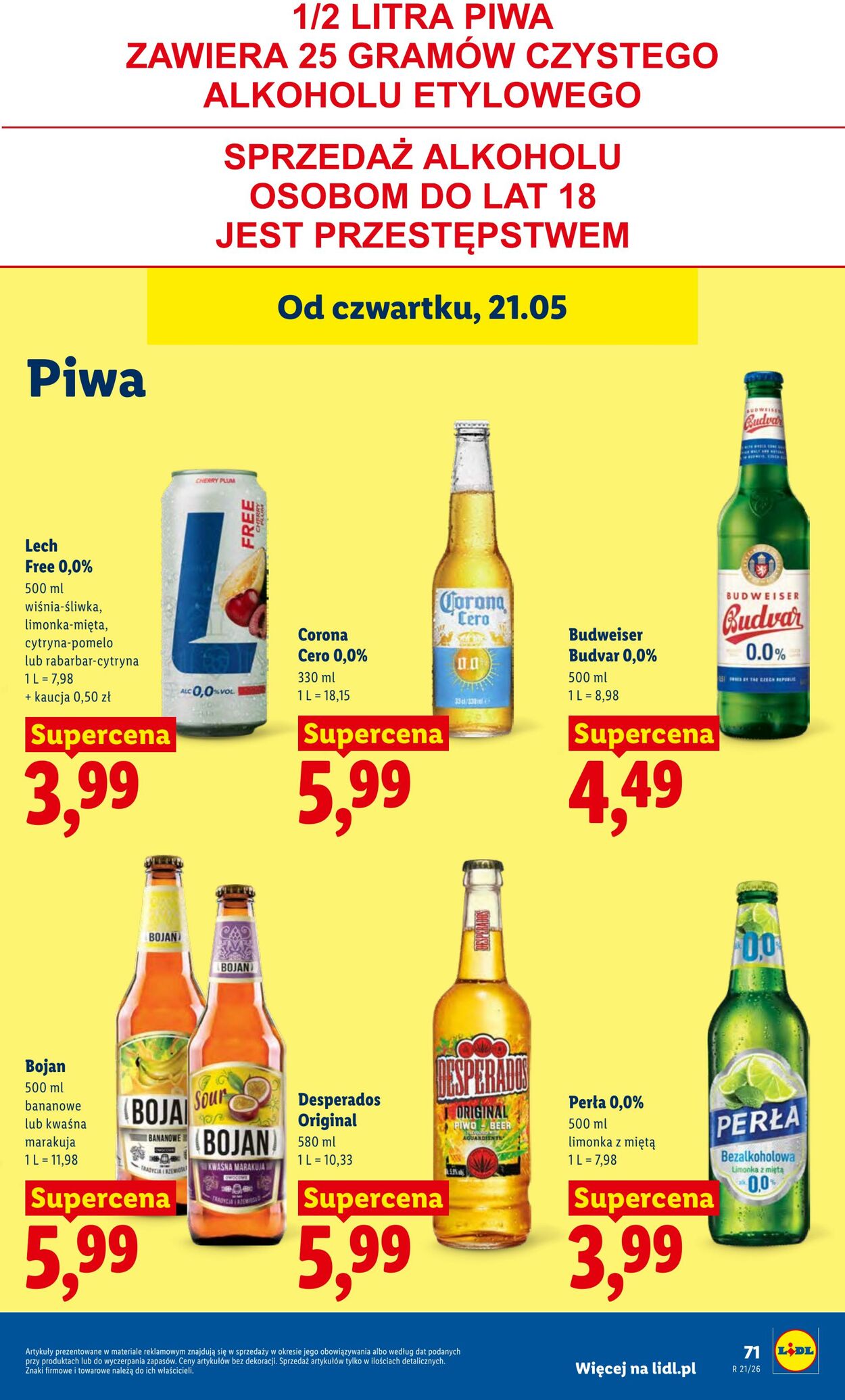 Gazetka Lidl 21.05.2026 - 23.05.2026