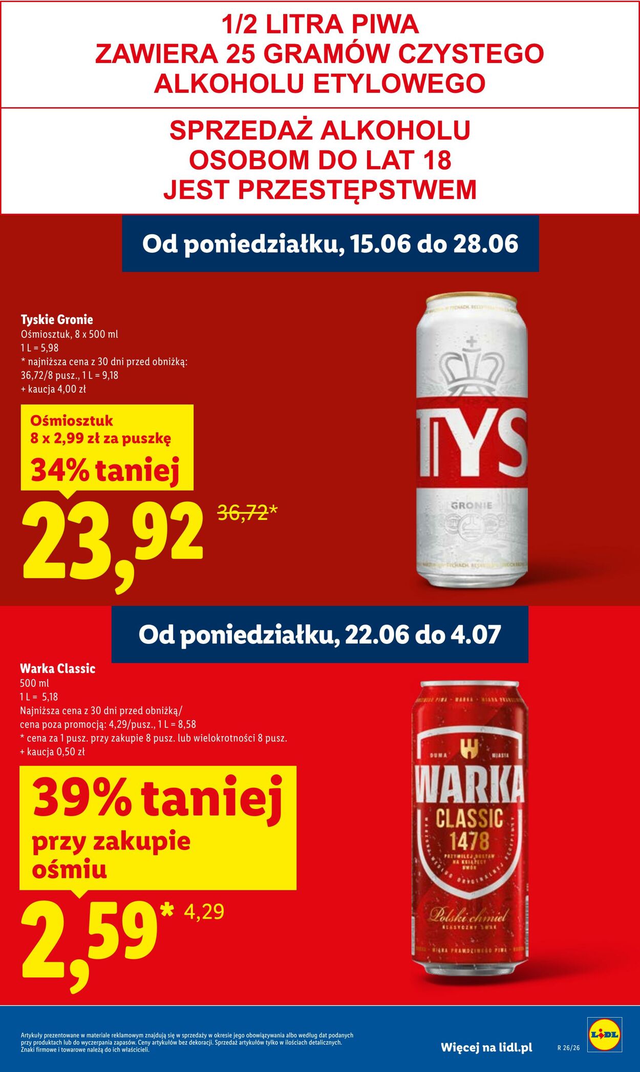 Gazetka Lidl 22.06.2026 - 24.06.2026