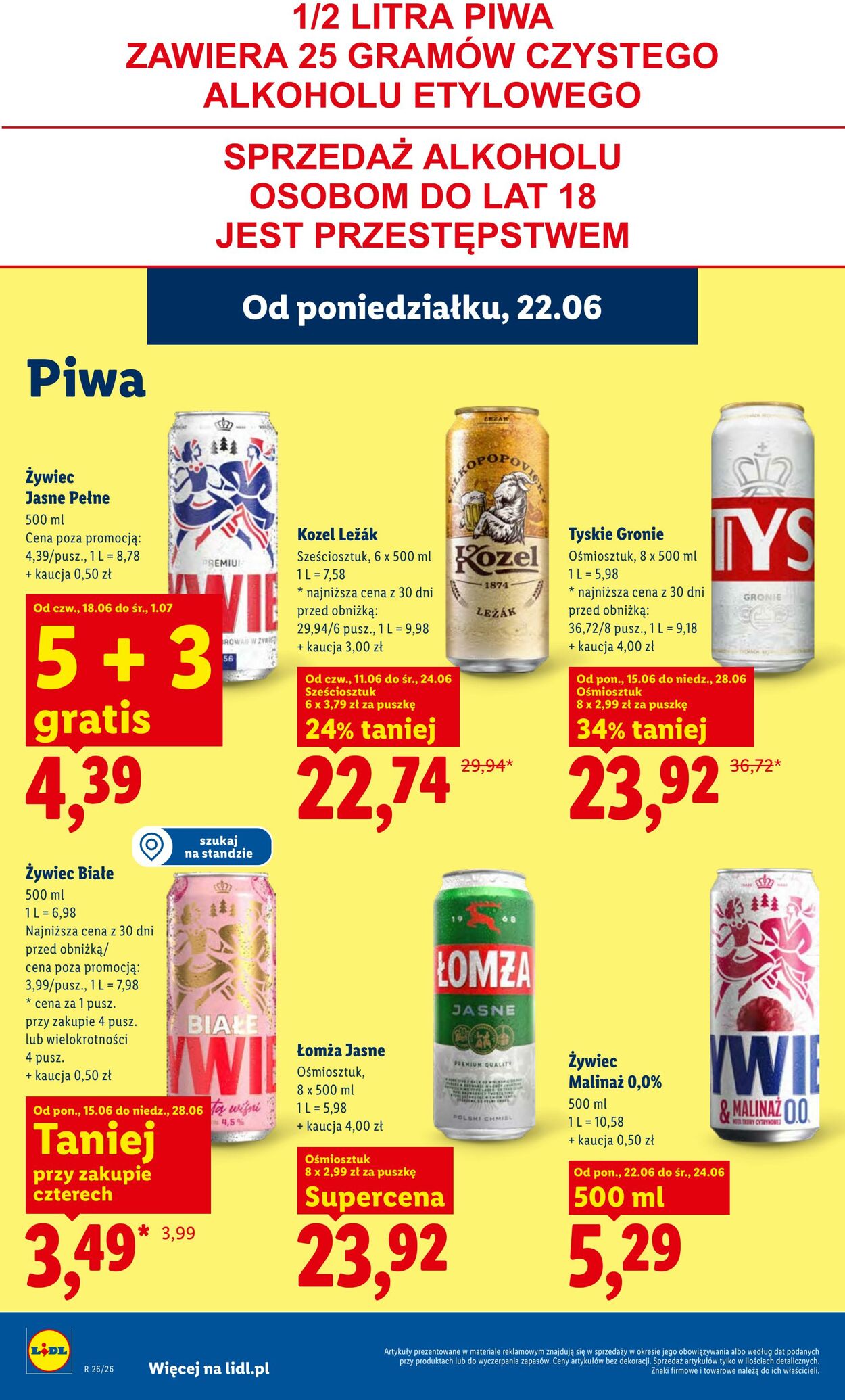 Gazetka Lidl 22.06.2026 - 24.06.2026