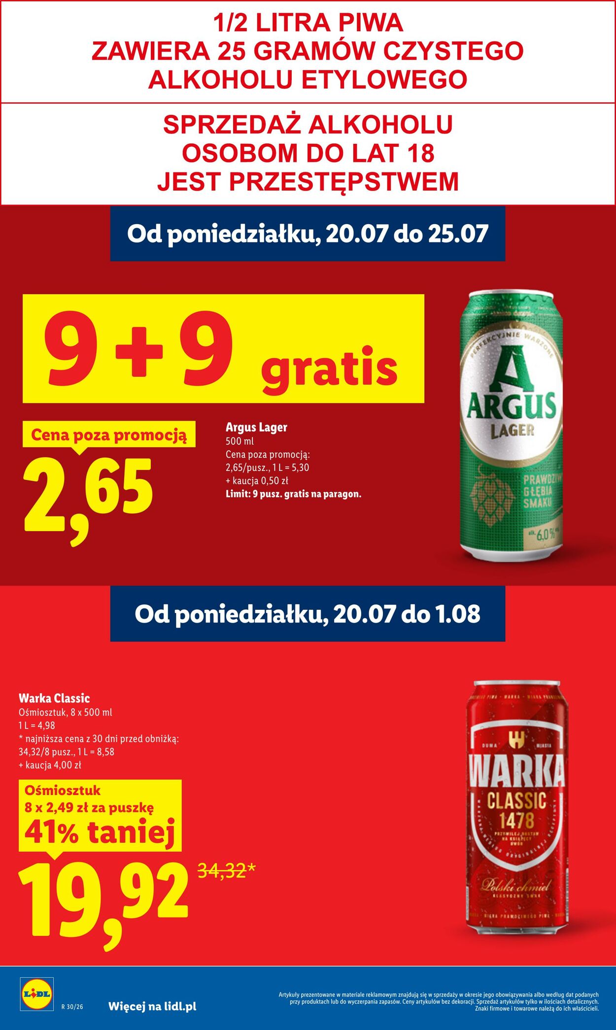 Gazetka Lidl 23.07.2026 - 25.07.2026