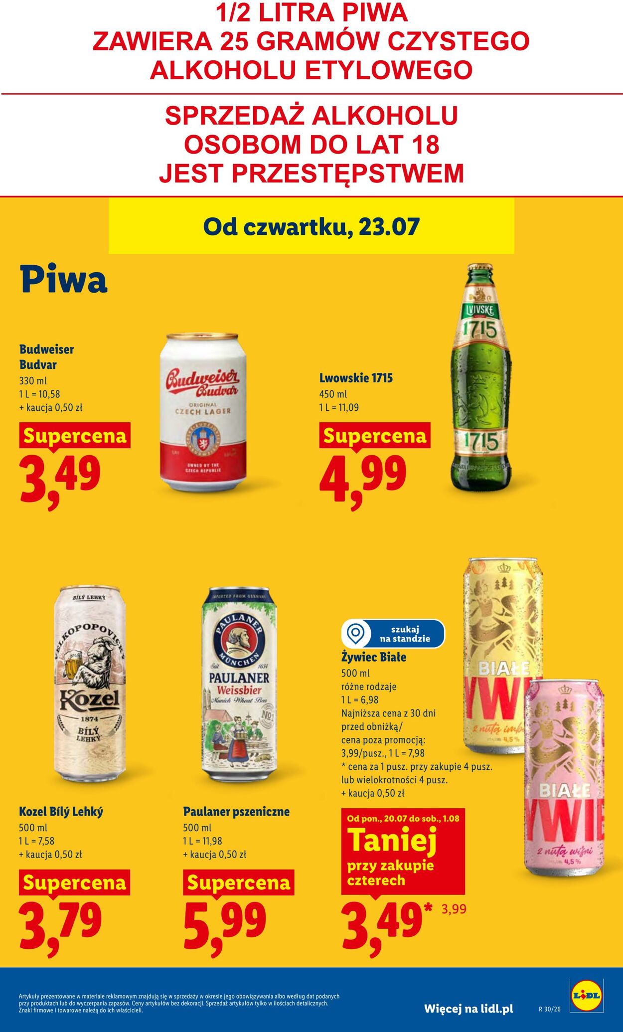 Gazetka Lidl 23.07.2026 - 25.07.2026