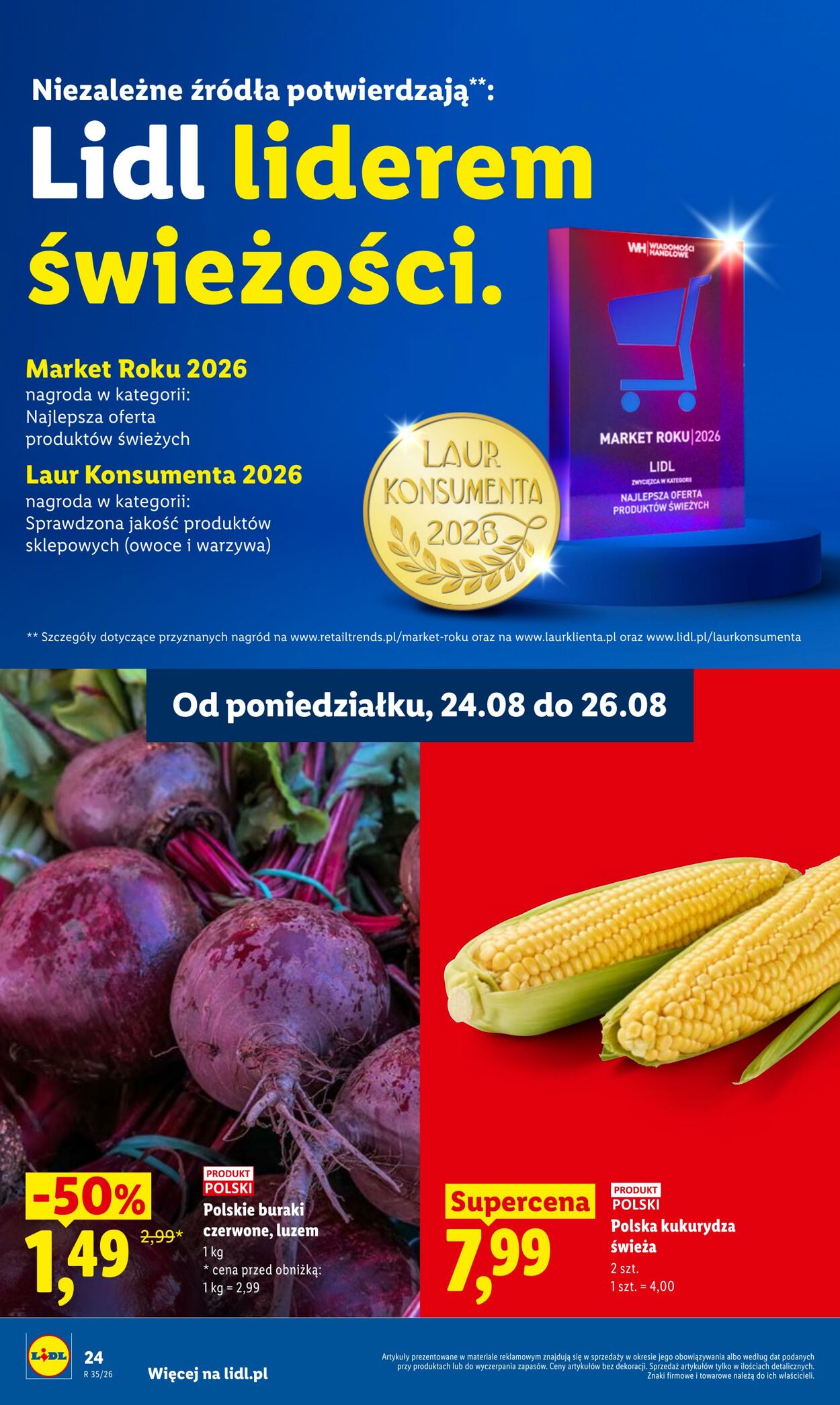 Gazetka Lidl 24.08.2026 - 26.08.2026