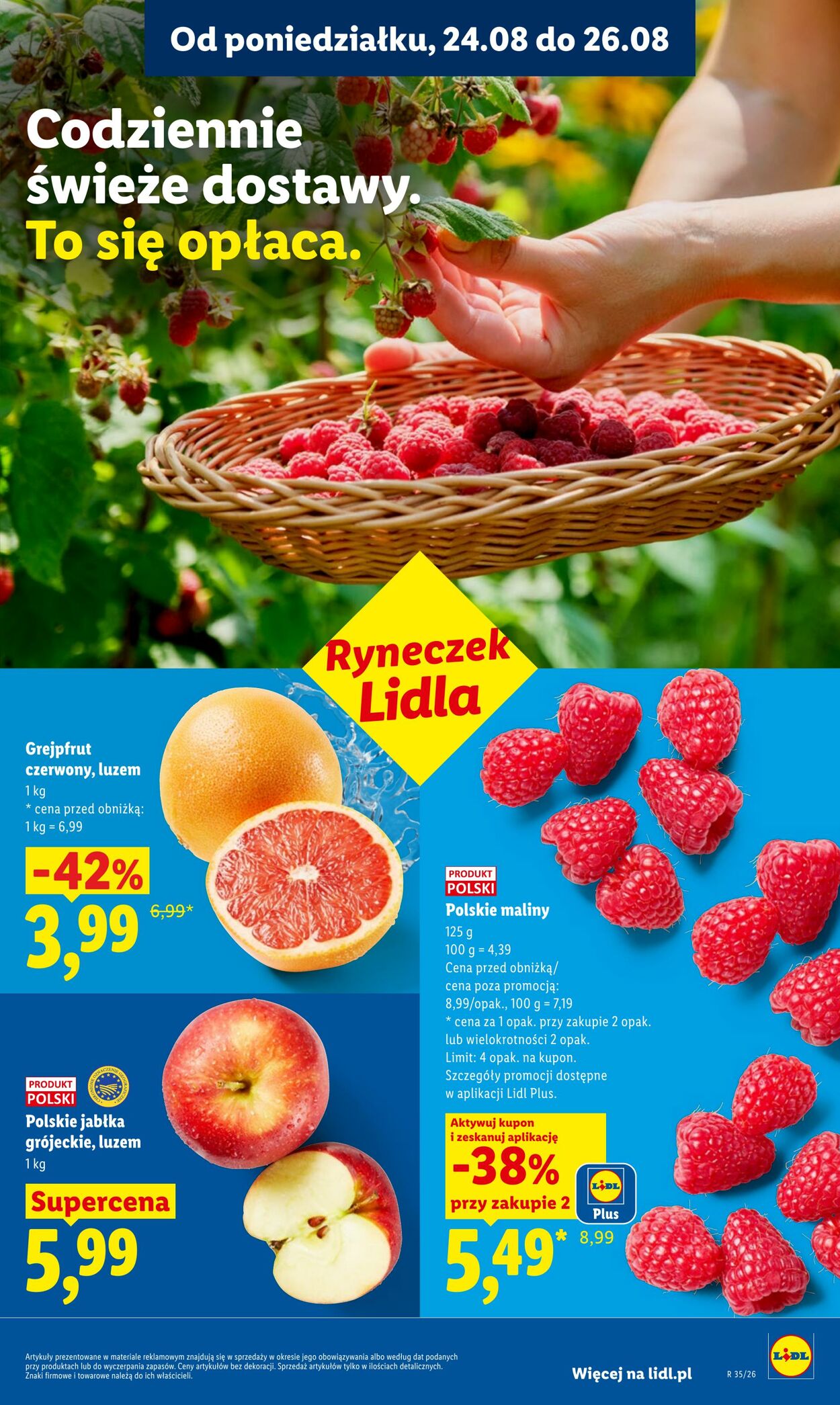 Gazetka Lidl 24.08.2026 - 26.08.2026