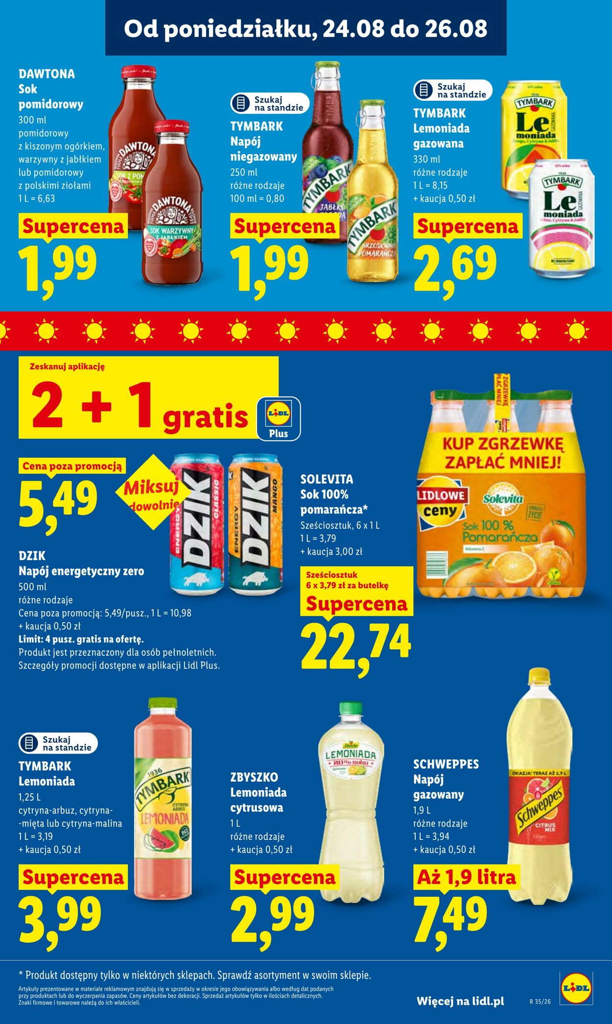 Gazetka Lidl 24.08.2026 - 26.08.2026