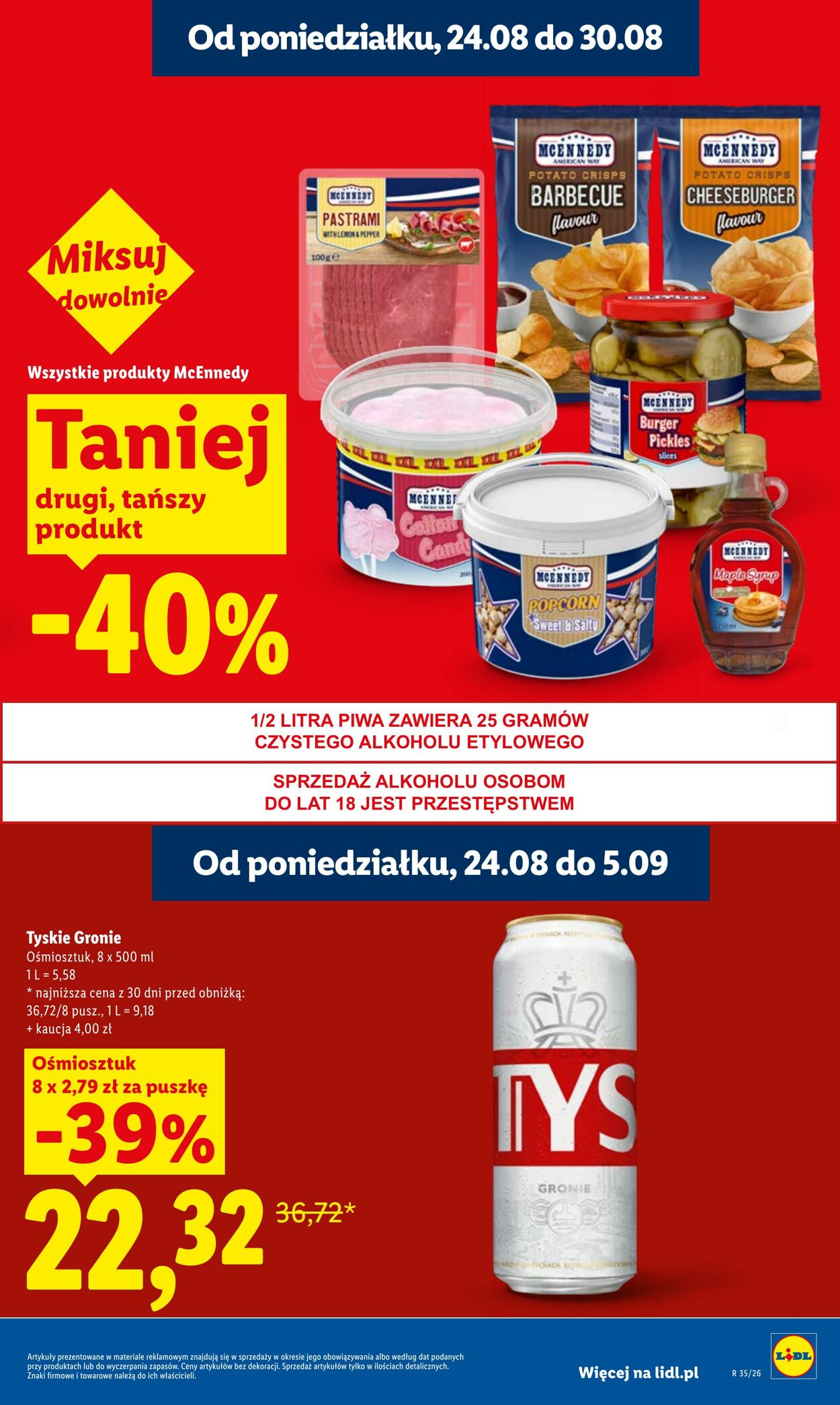 Gazetka Lidl 24.08.2026 - 26.08.2026