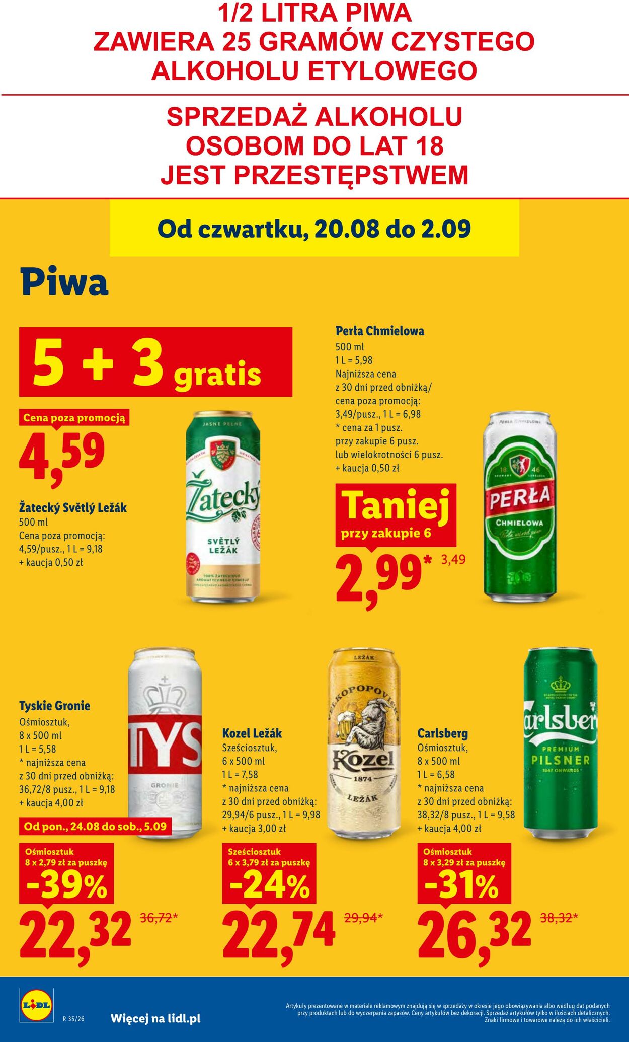 Gazetka Lidl 24.08.2026 - 26.08.2026