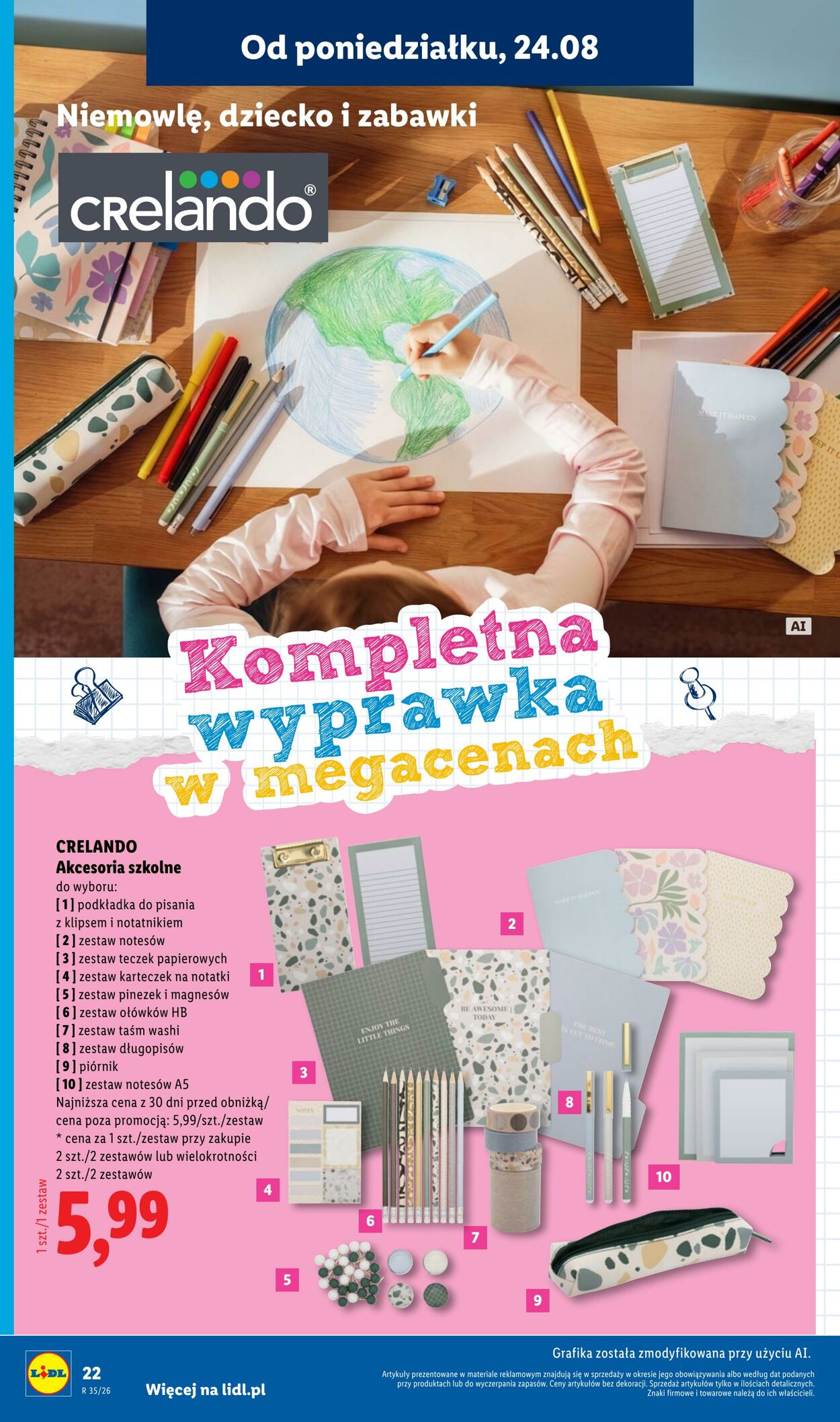 Gazetka Lidl 24.08.2026 - 30.08.2026