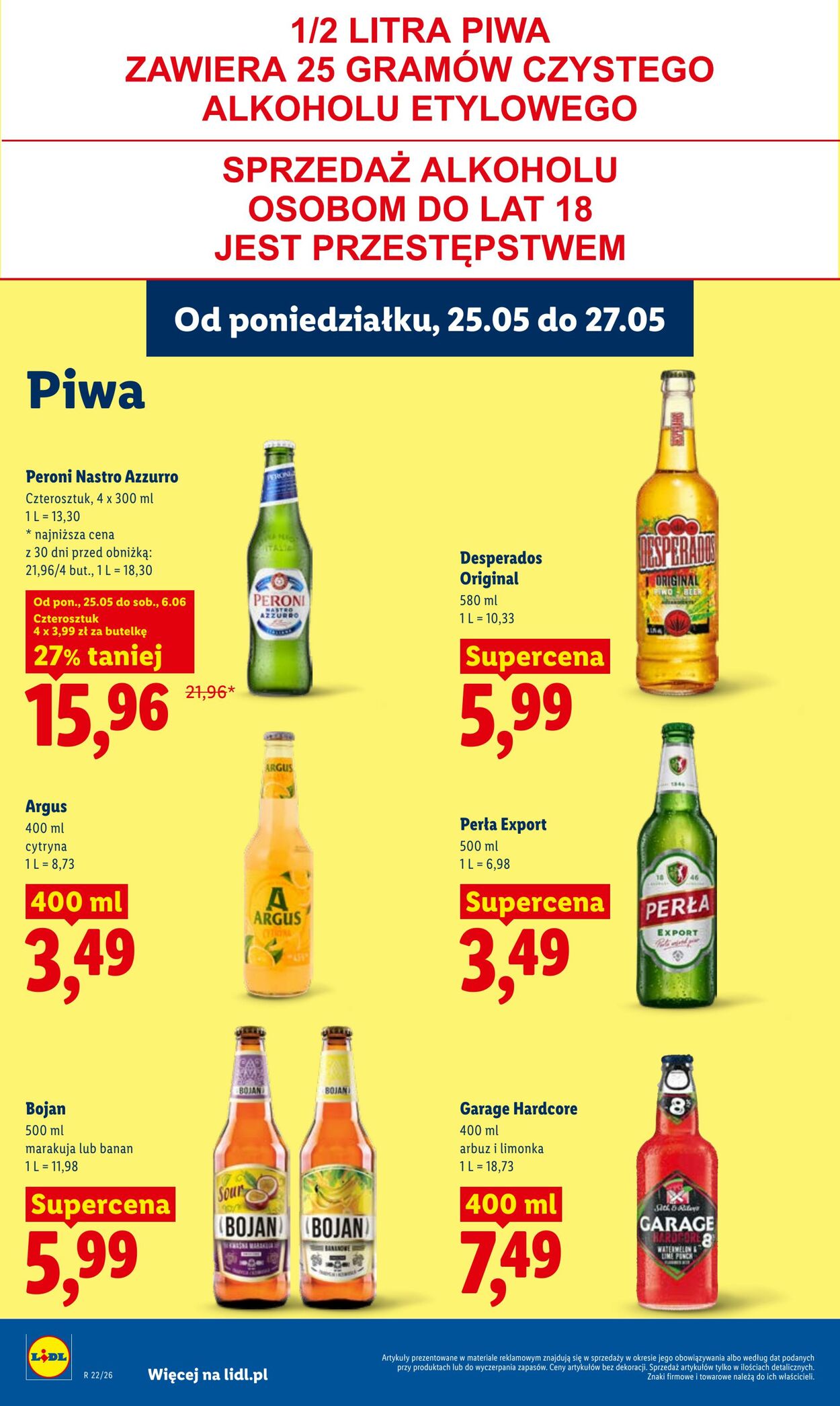Gazetka Lidl 25.05.2026 - 27.05.2026