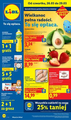 Gazetka Lidl 26.03.2026 - 29.03.2026